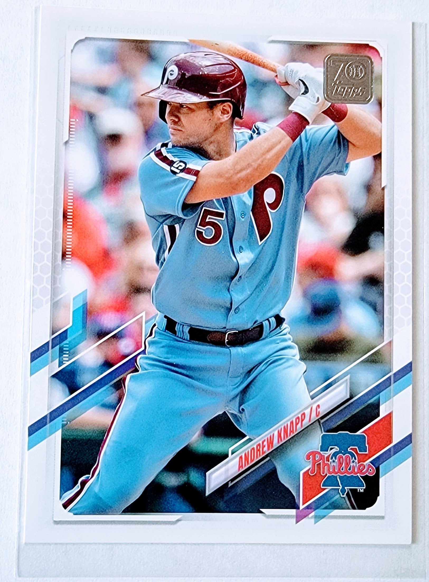 2021 Topps Update Andrew Knapp Baseball Trading Card SMCB1 simple Xclusive Collectibles   