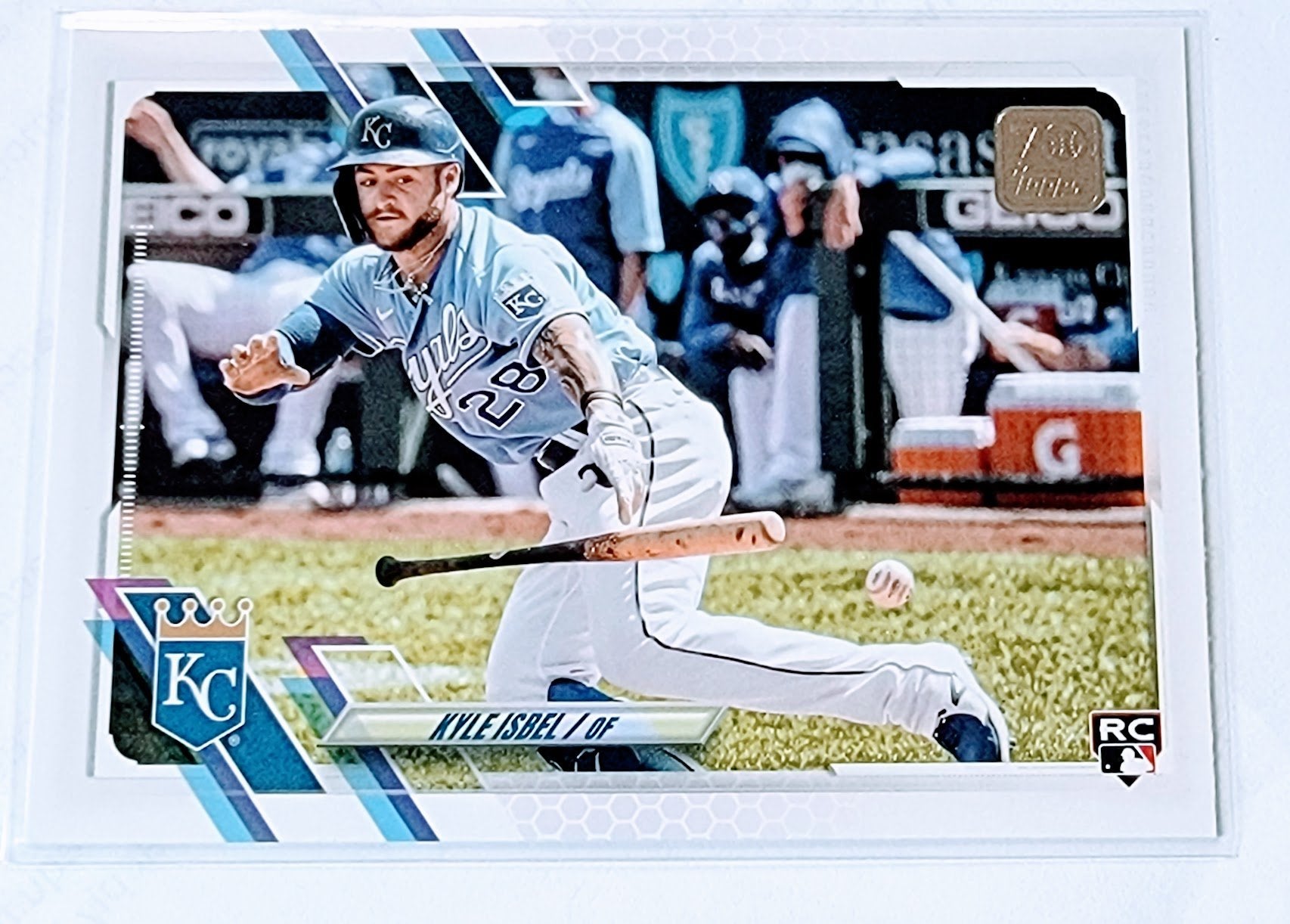 2021 Topps Update Kyle Isbel Rookie Baseball Trading Card SMCB1 simple Xclusive Collectibles   