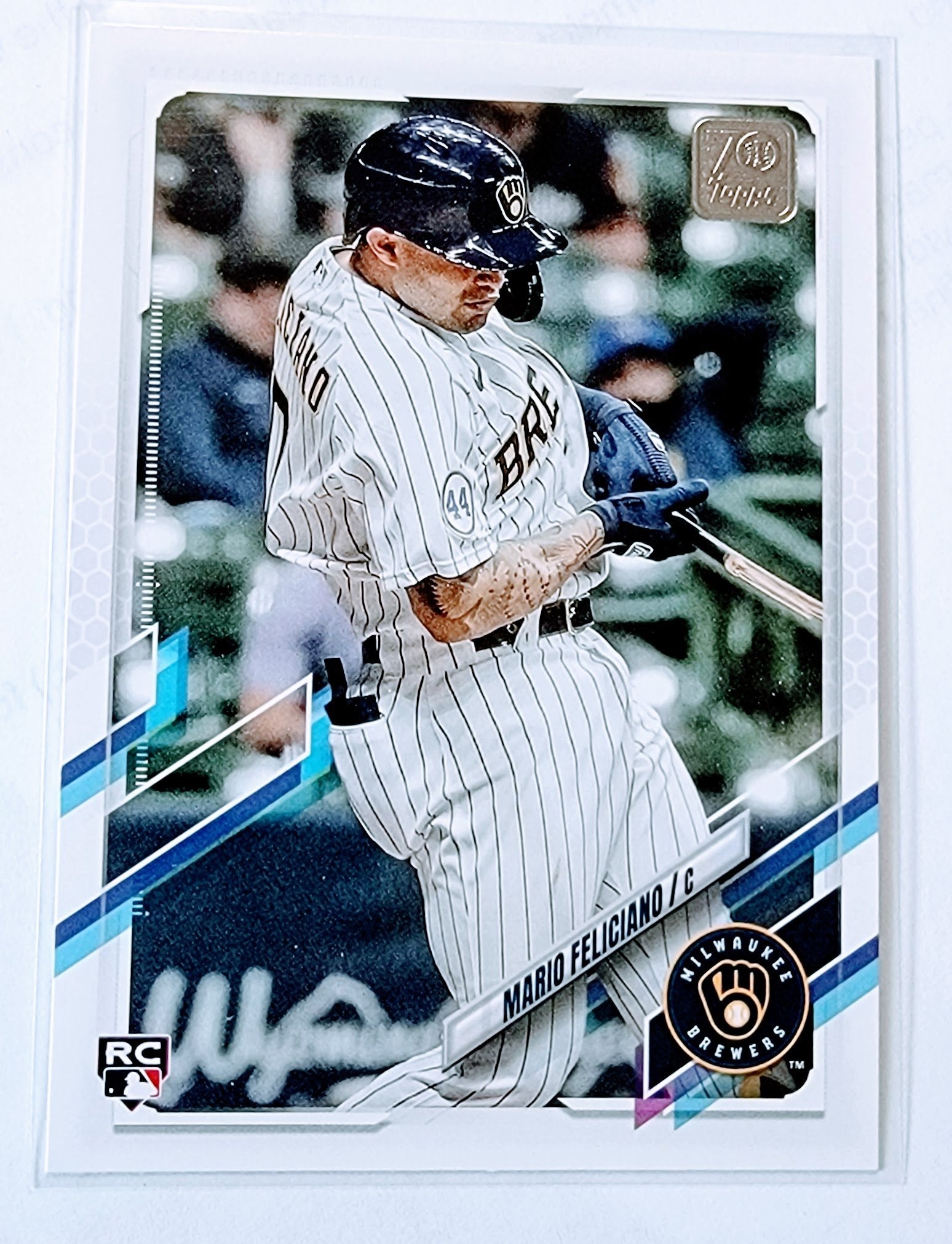 2021 Topps Update Mario Feliciano Rookie Baseball Trading Card SMCB1 simple Xclusive Collectibles   