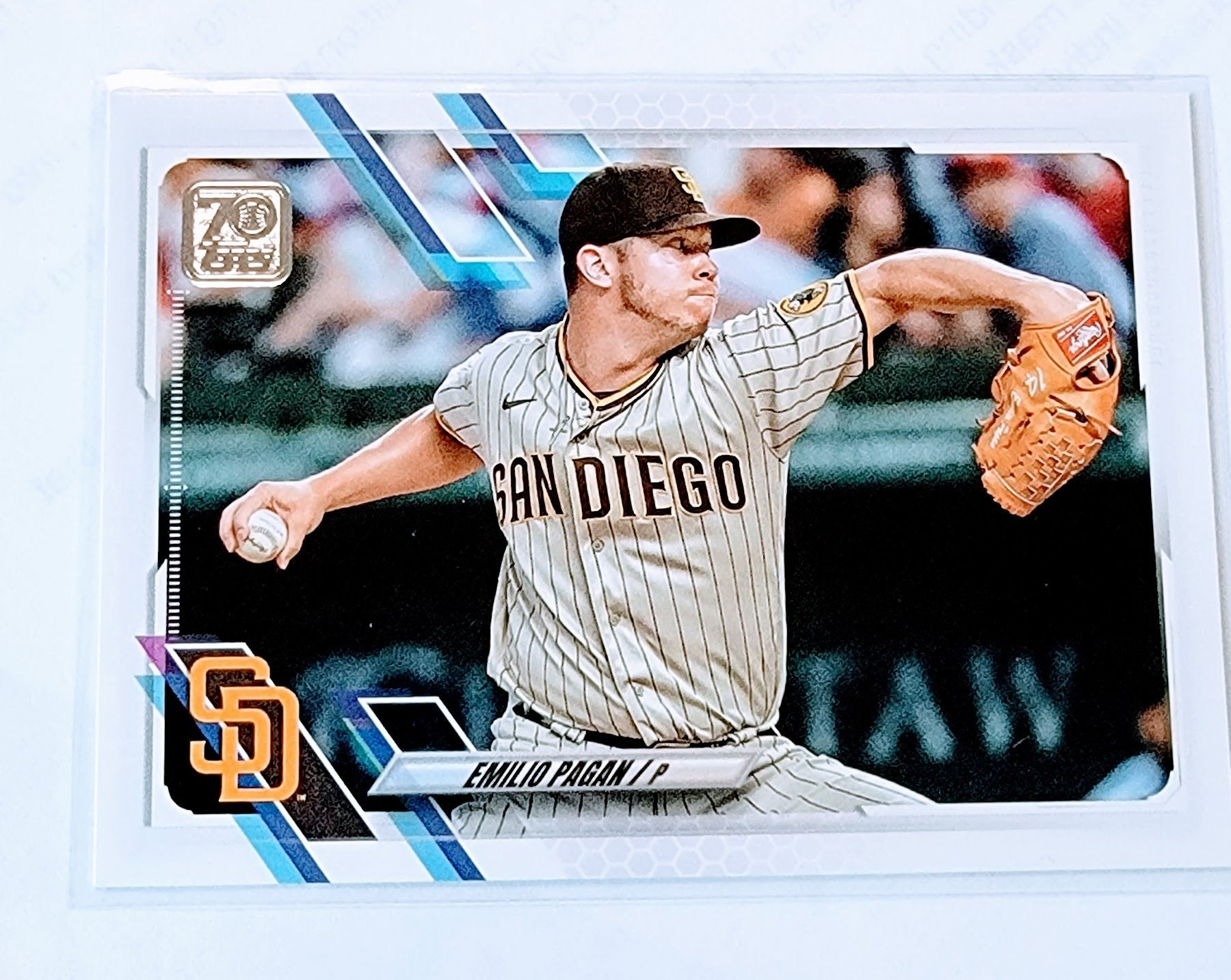 2021 Topps Update Emilio Pagan Baseball Trading Card SMCB1 simple Xclusive Collectibles   