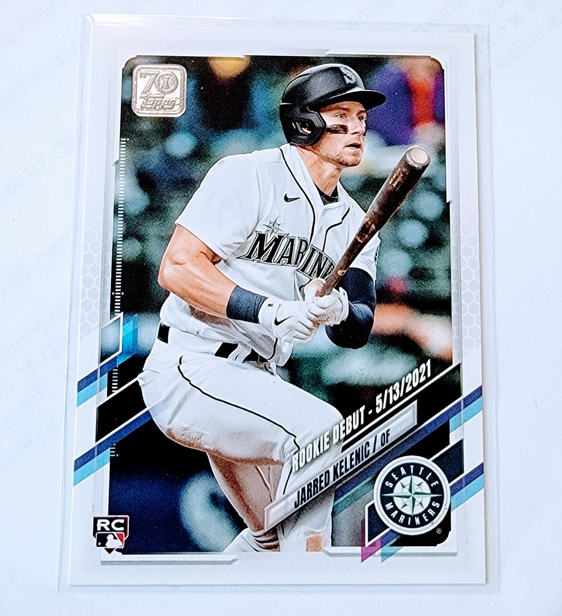 2021 Topps Update Jarred Kelenic Rookie Debut Baseball Trading Card SMCB1 simple Xclusive Collectibles   