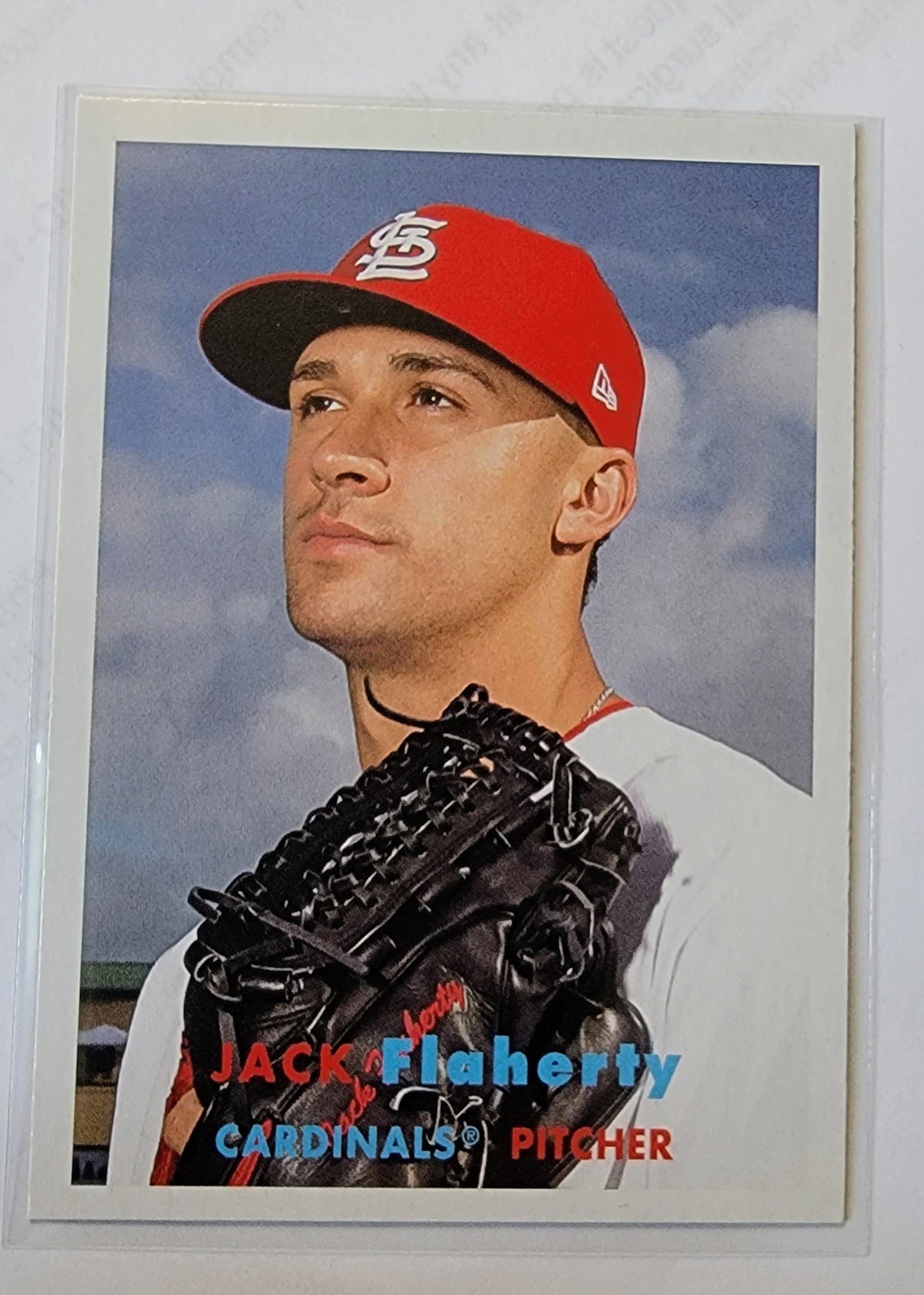 2021 Topps Archives Jack Flaherty 1957 Baseball Trading Card SMCB1 simple Xclusive Collectibles   