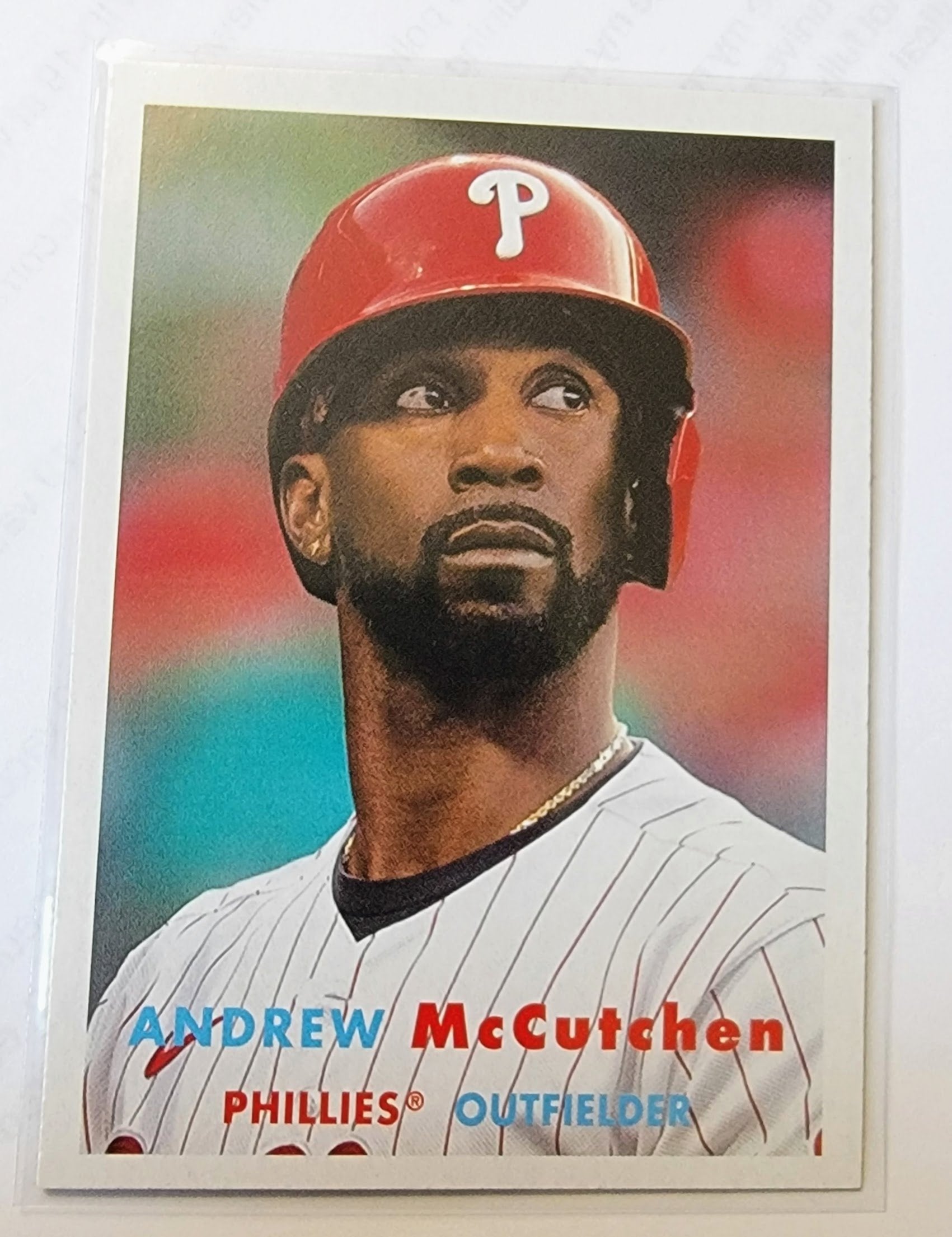 2021 Topps Archives Andrew McCutchen 1957 Baseball Trading Card SMCB1 simple Xclusive Collectibles   