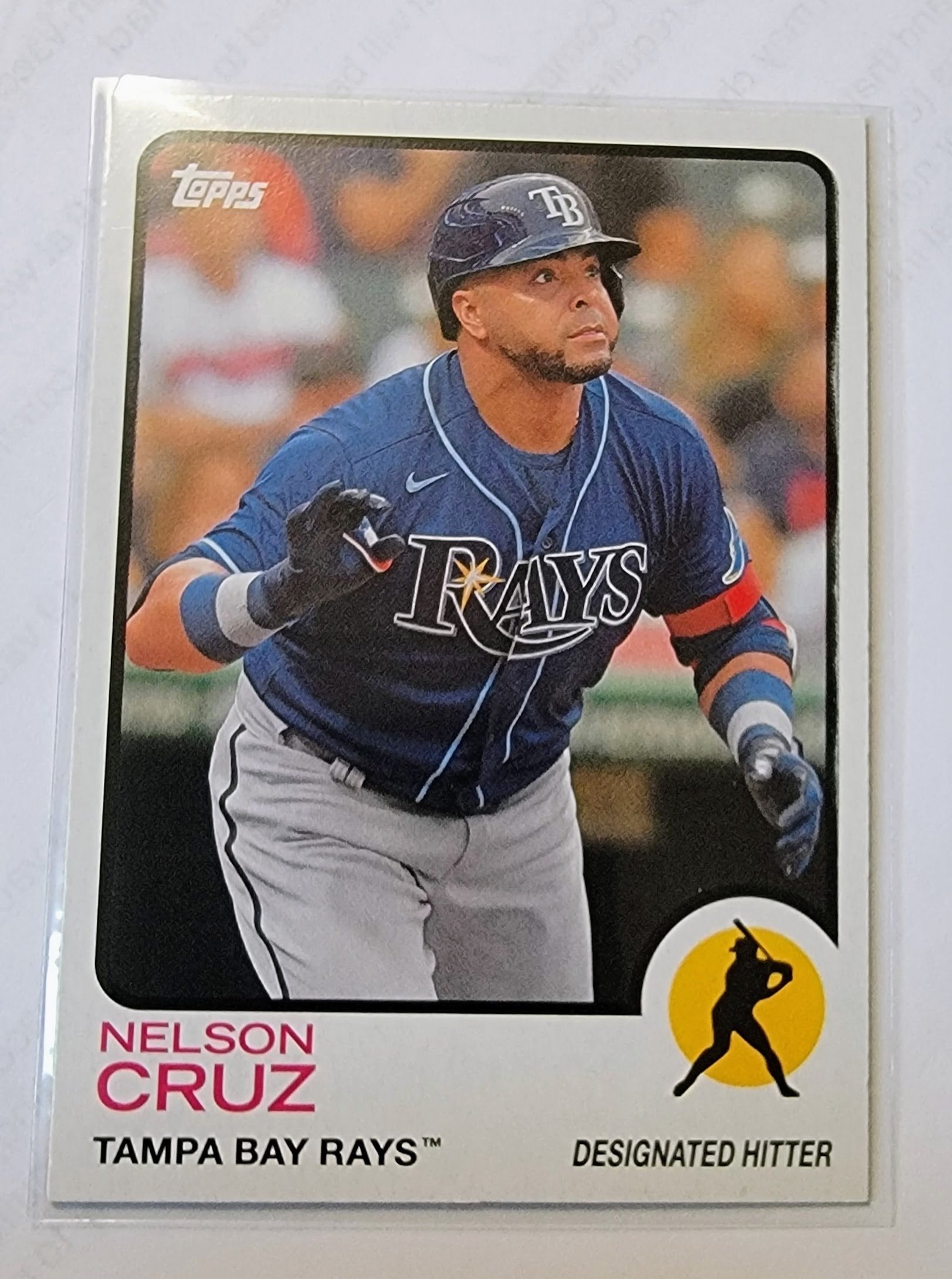 2022 Topps Heritage Nelson Cruz Baseball Trading Card MCSC1 simple Xclusive Collectibles   