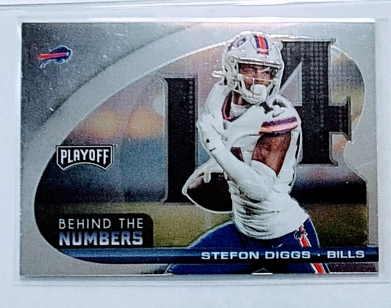 2021 Panini Playoff Stefon Diggs Behind the Numbers Insert Rookie Football Card AVM1 simple Xclusive Collectibles   