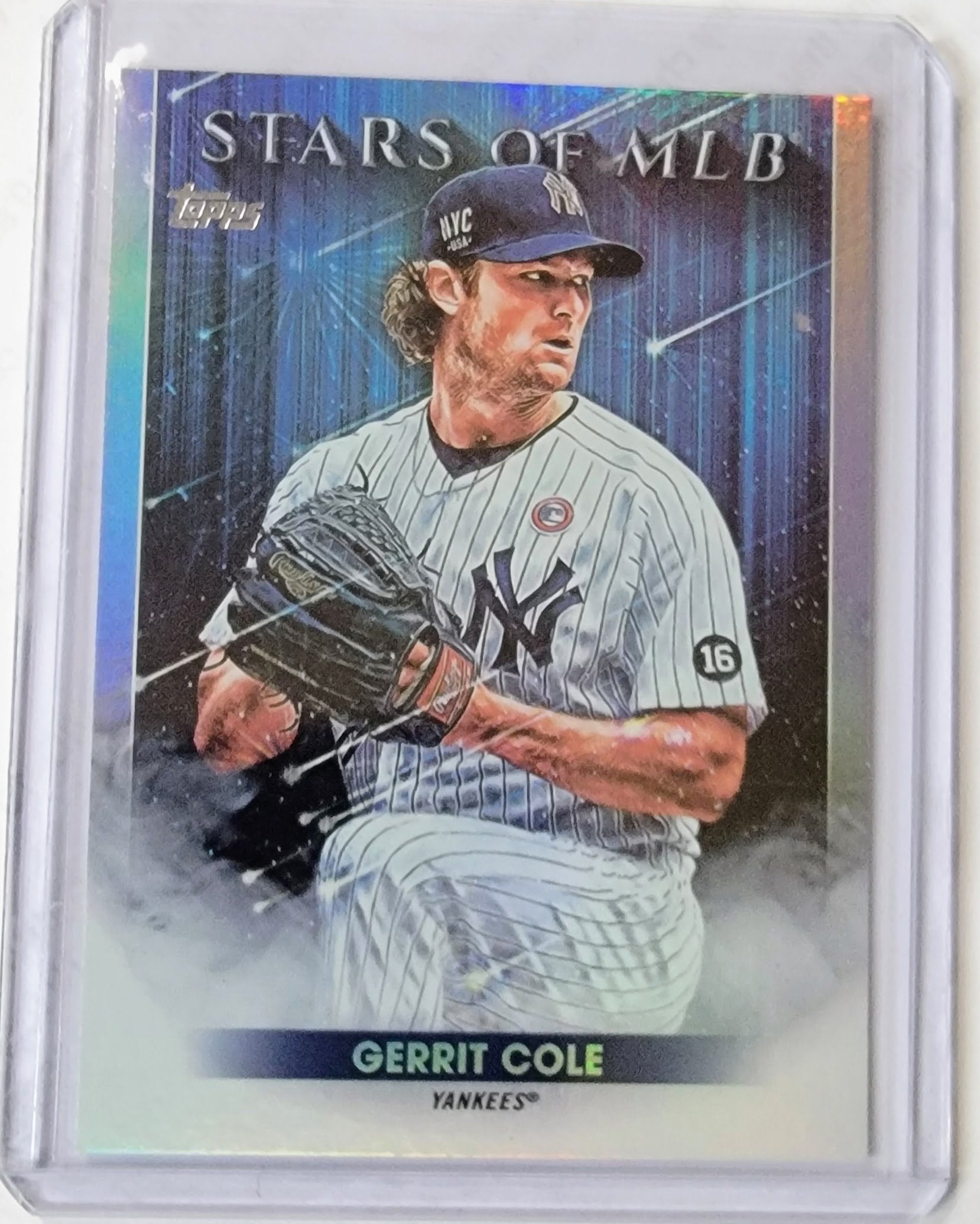 2022 Topps Gerrit Cole Stars of the MLB Baseball Trading Card GRB1 simple Xclusive Collectibles   