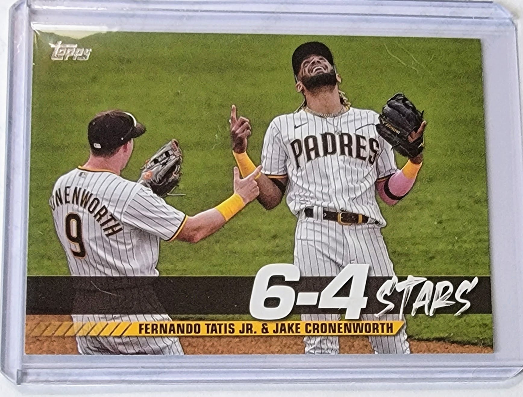 2022 Topps 6-4 Stars Tatis & Cronenworth Baseball Trading Card GRB1 simple Xclusive Collectibles   