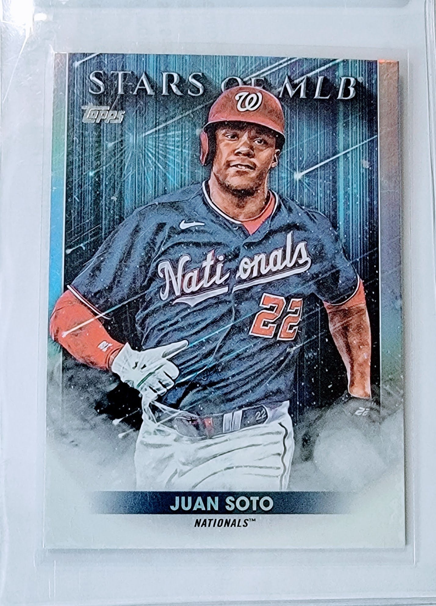 2022 Topps Juan Soto Stars of the MLB Baseball Trading Card GRB1 simple Xclusive Collectibles   