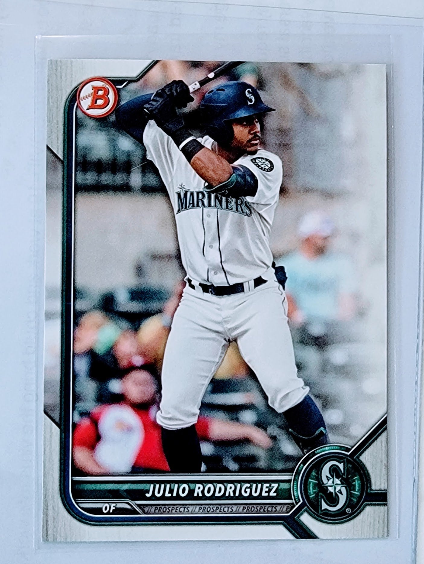 2022 Bowman Julio Rodriguez Baseball Trading Card GRB1 simple Xclusive Collectibles   