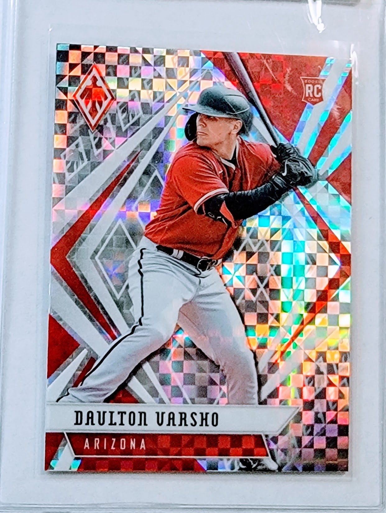 2021 Panini Chronicles Daulton Varsho Phoenix Rookie Hyper Refractor Baseball Card AVM1 simple Xclusive Collectibles   