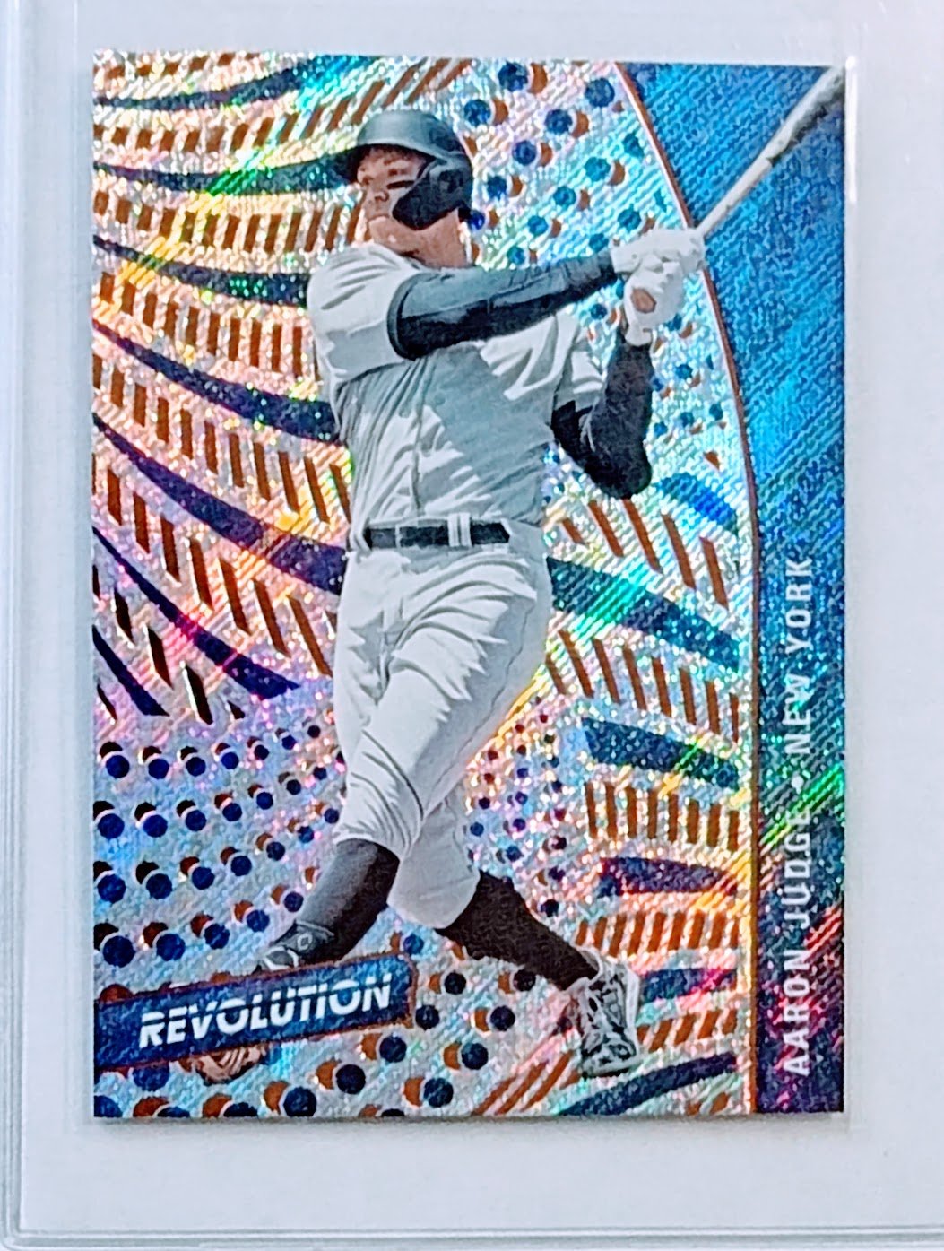 2021 Panini Chronicles Aaron Judge Revolution Refractor Baseball Card AVM1 simple Xclusive Collectibles   