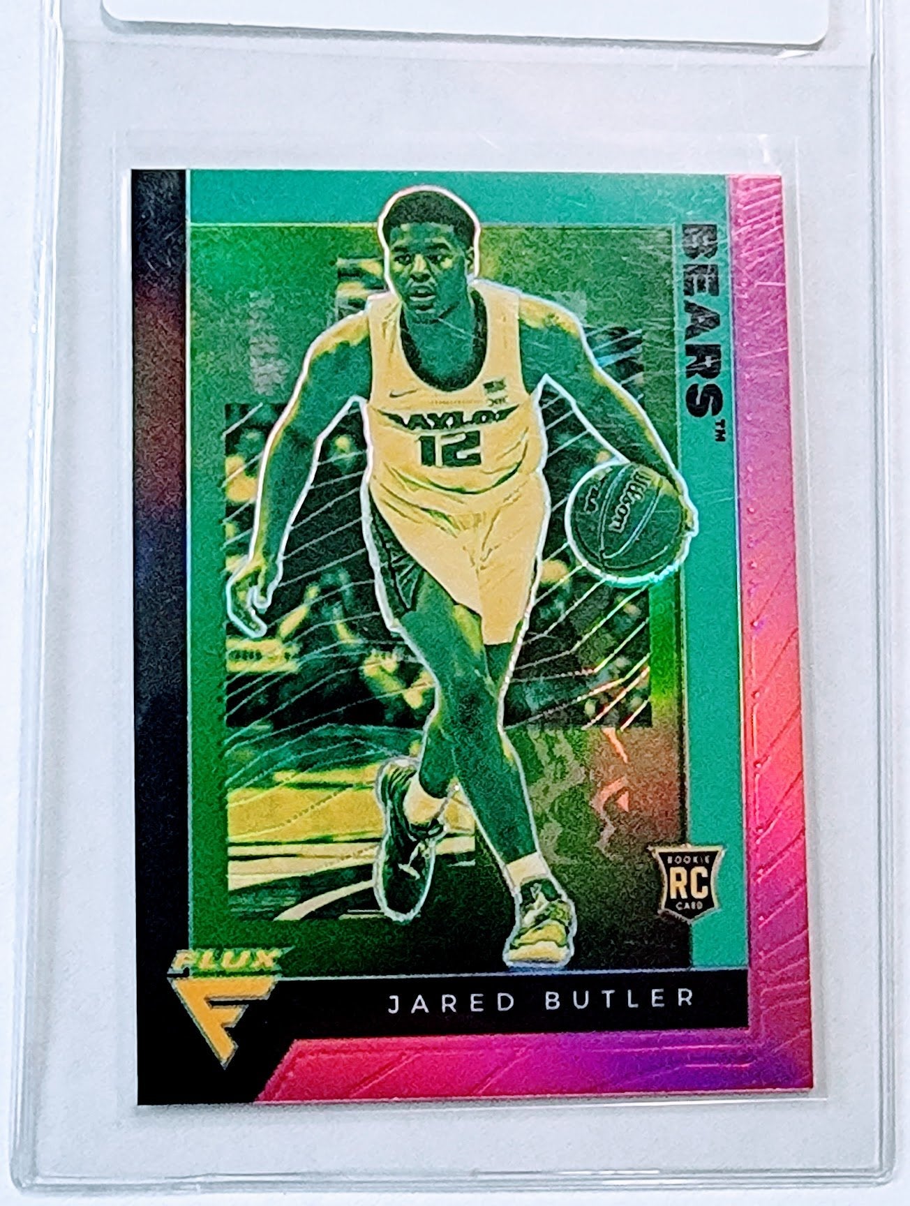 2021 Chronicles Draft Picks Jared Butler Pink Flux Refractor Rookie Card AVM1 simple Xclusive Collectibles   