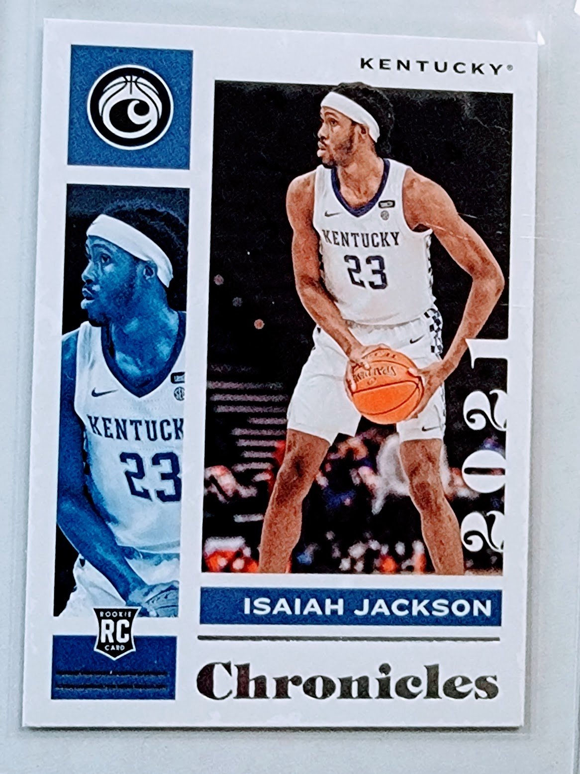 2021 Chronicles Draft Picks Isaiah Jackson Rookie Basketball Card AVM1 simple Xclusive Collectibles   