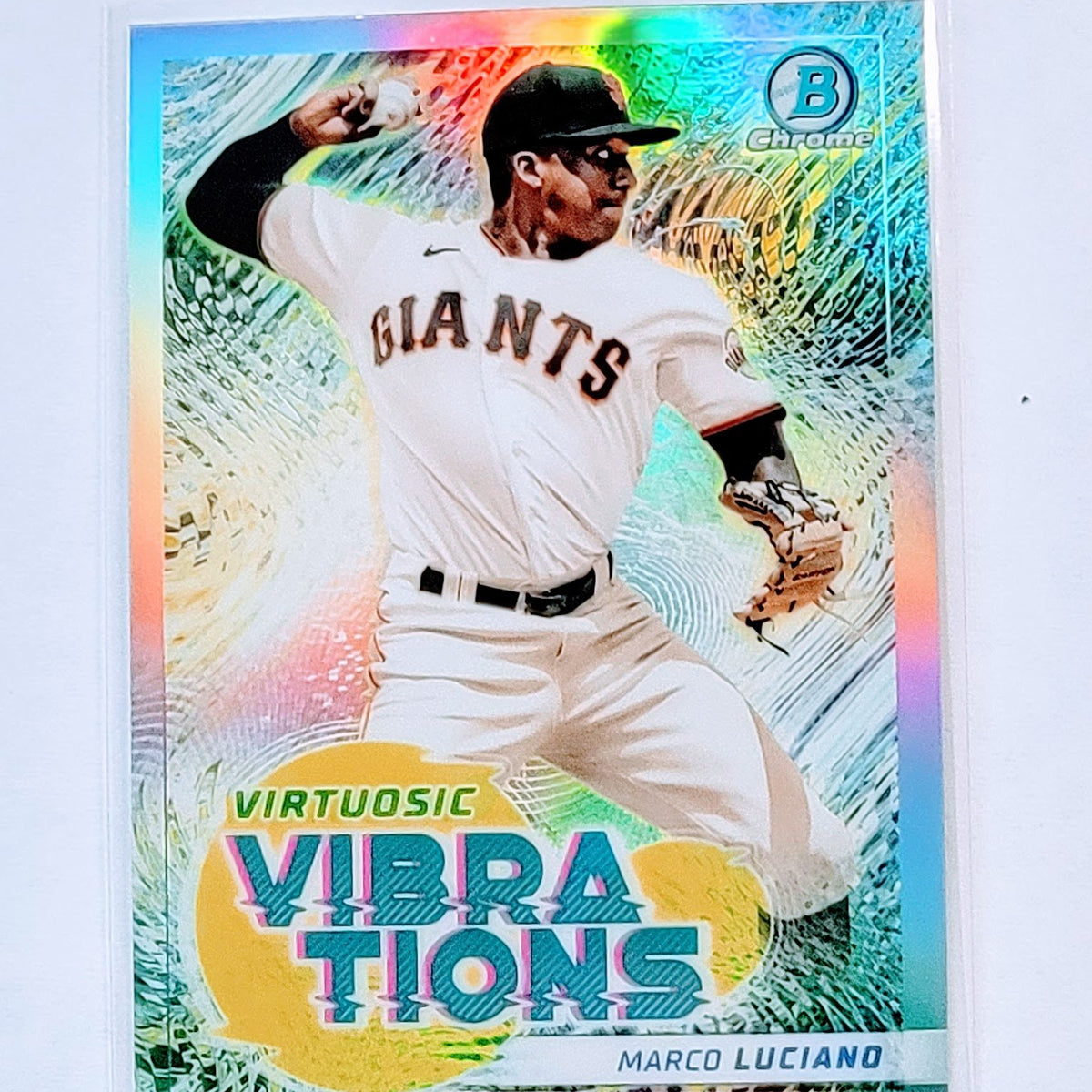 2022 Bowman Chrome Marco Luciano Mega Box Virtuosic Vibrations