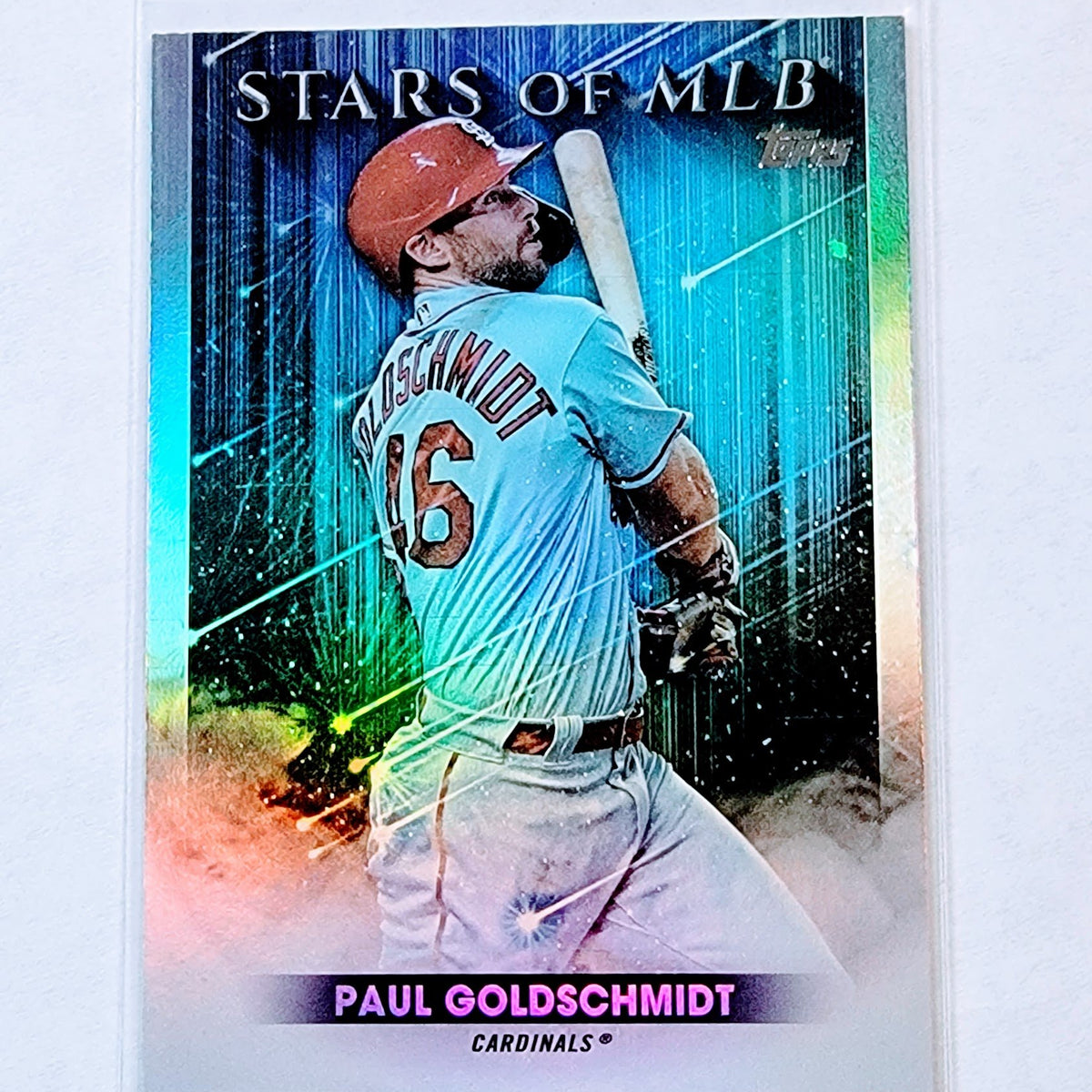 2022 Topps Paul Goldschmidt Stars of the MLB Foil Refractor Baseball C