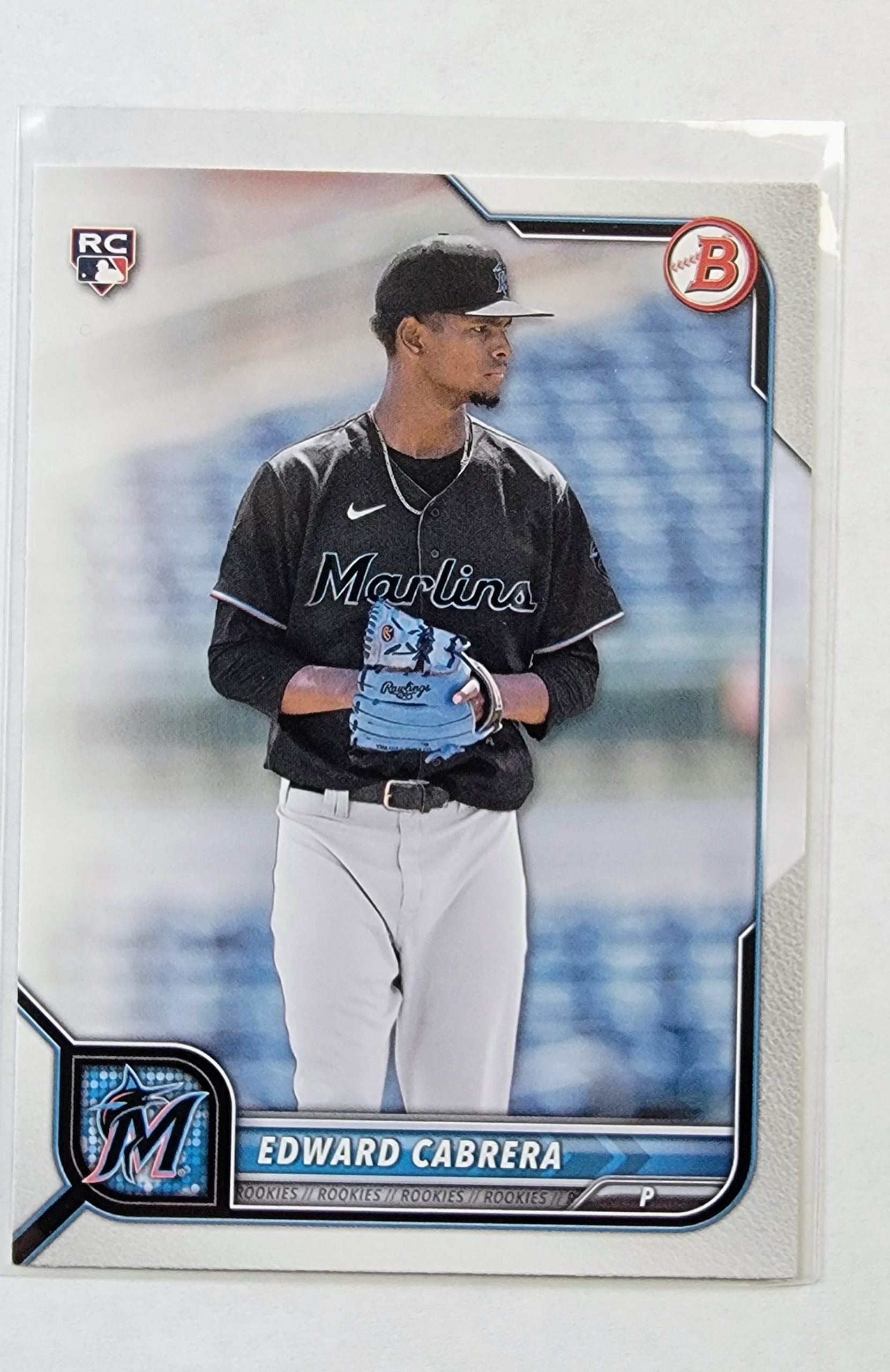 2022 Bowman Edward Cabrera 1st on Bowman Baseball Card AVM1 simple Xclusive Collectibles   