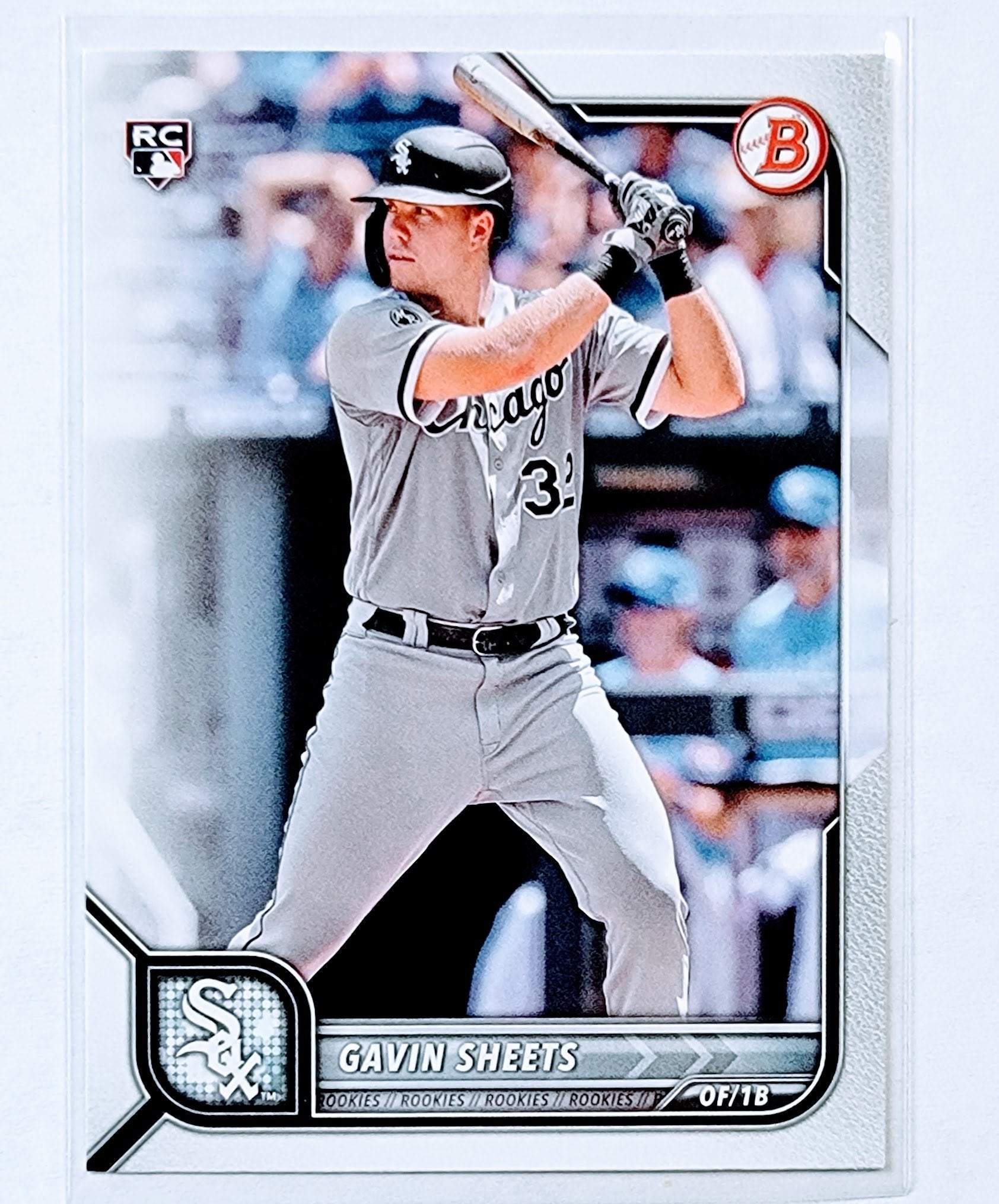 2022 Bowman Gavin Sheets Baseball Card 2022 Bowman Gavin Sheets Baseball Card