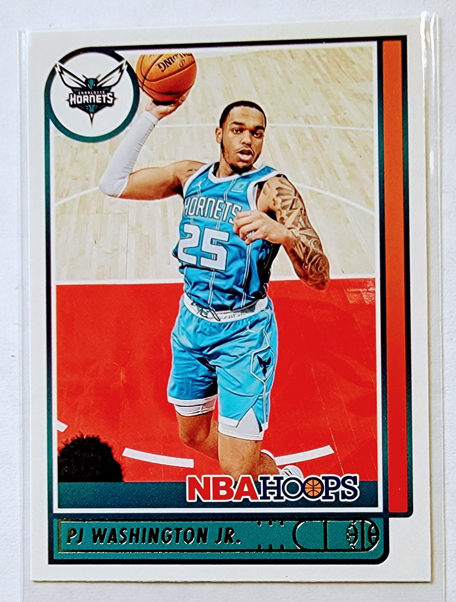 2021-22 Panini NBA Hoops PJ Washington Jr Basketball Card AVM1 simple Xclusive Collectibles   