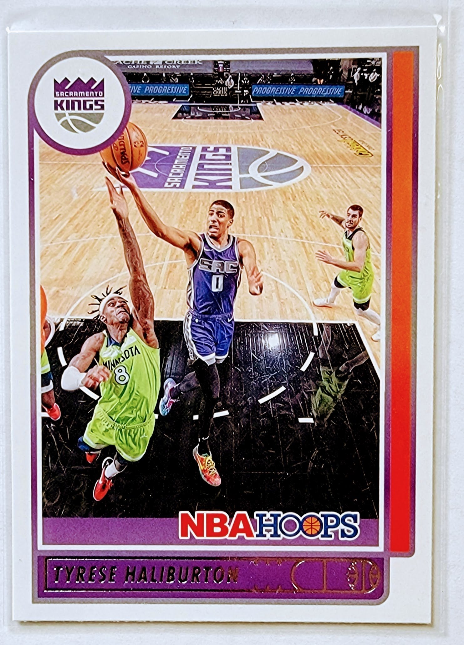 2021-22 Panini NBA Hoops Tyrese Haliburton Sacramento Kings