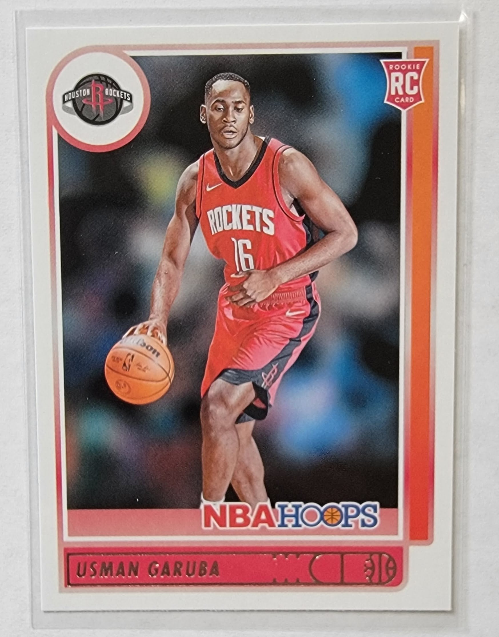 2021-22 Panini NBA Hoops Usman Garuba Basketball Card AVM1 simple Xclusive Collectibles   
