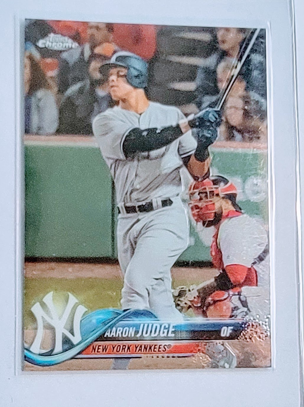 2018 Topps Chrome Aaron Judge Baseball Card TPTV simple Xclusive Collectibles   