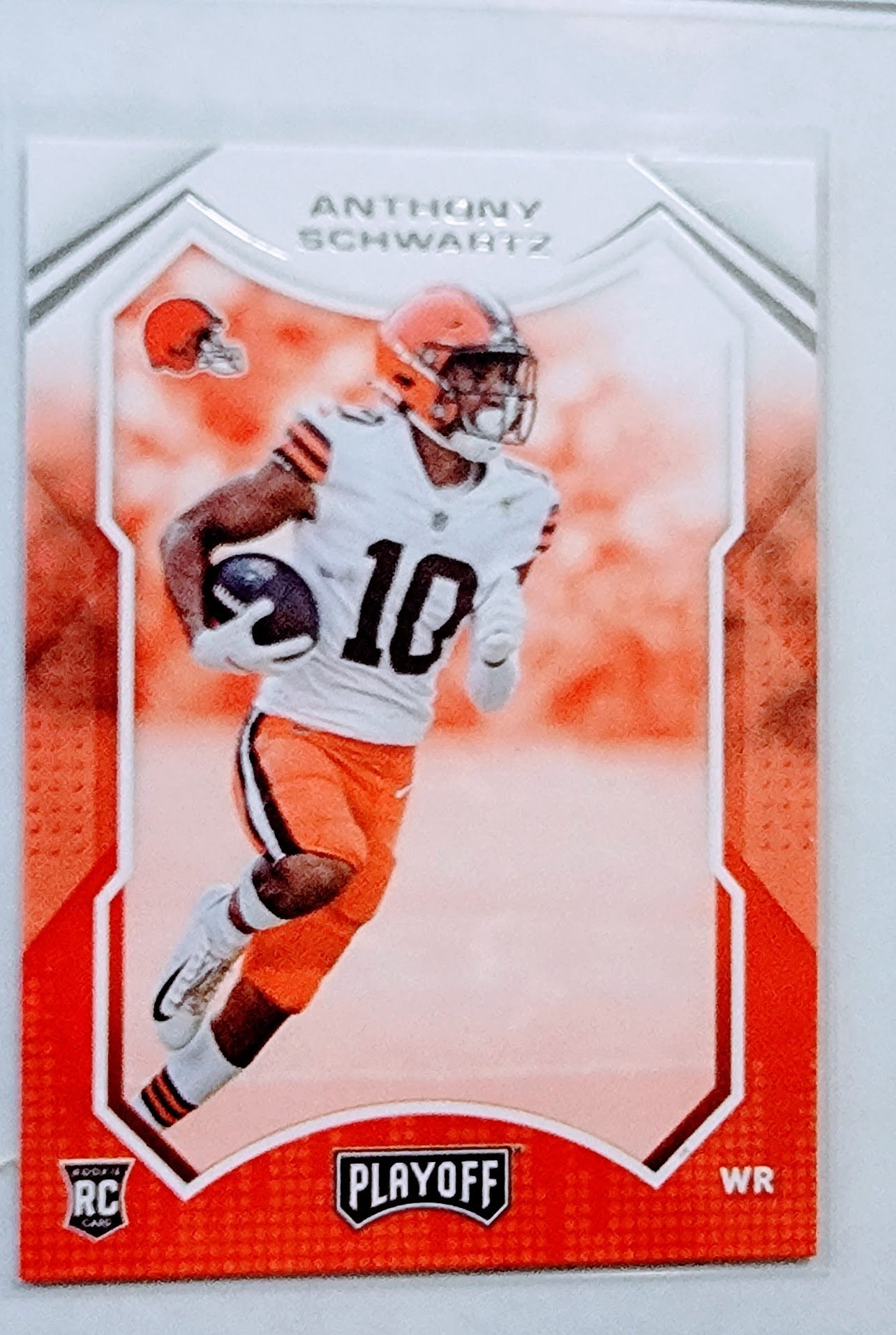 2021 Panini Playoff Anthony Schwartz Rookie Football Card AVM1 simple Xclusive Collectibles   