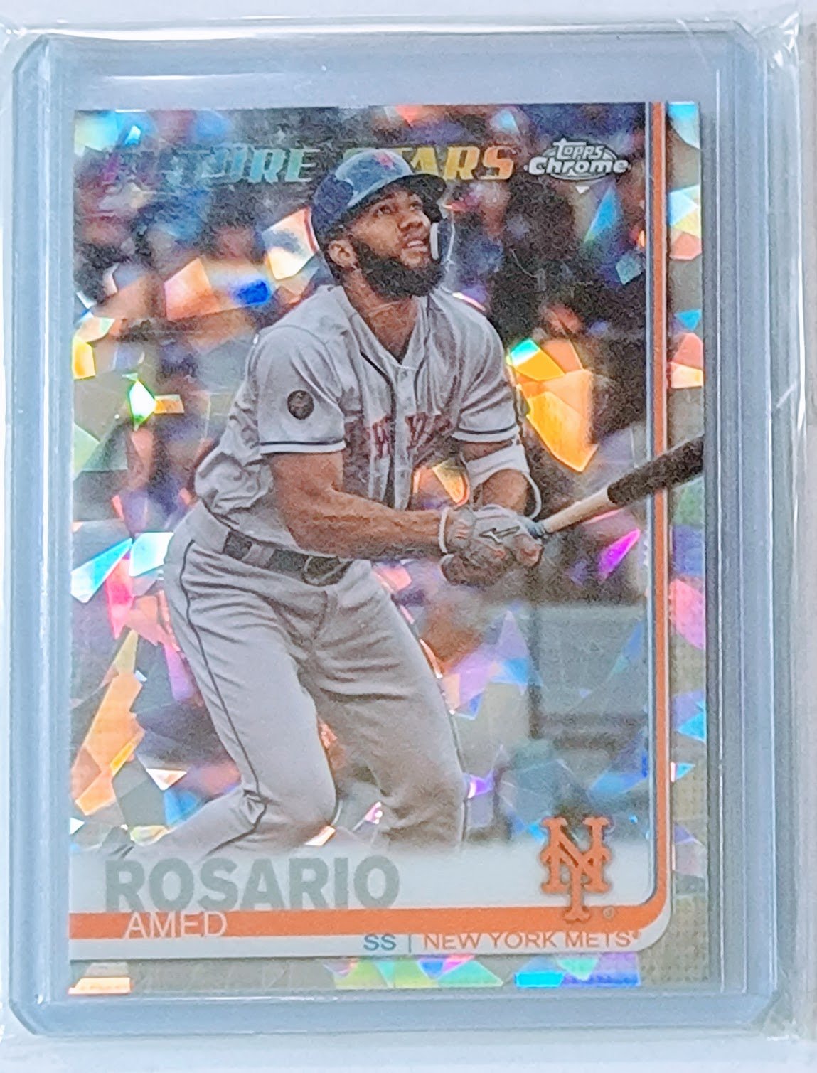 2019 Topps Chrome Sapphire Amed Rosario Future Stars Baseball Card simple Xclusive Collectibles   
