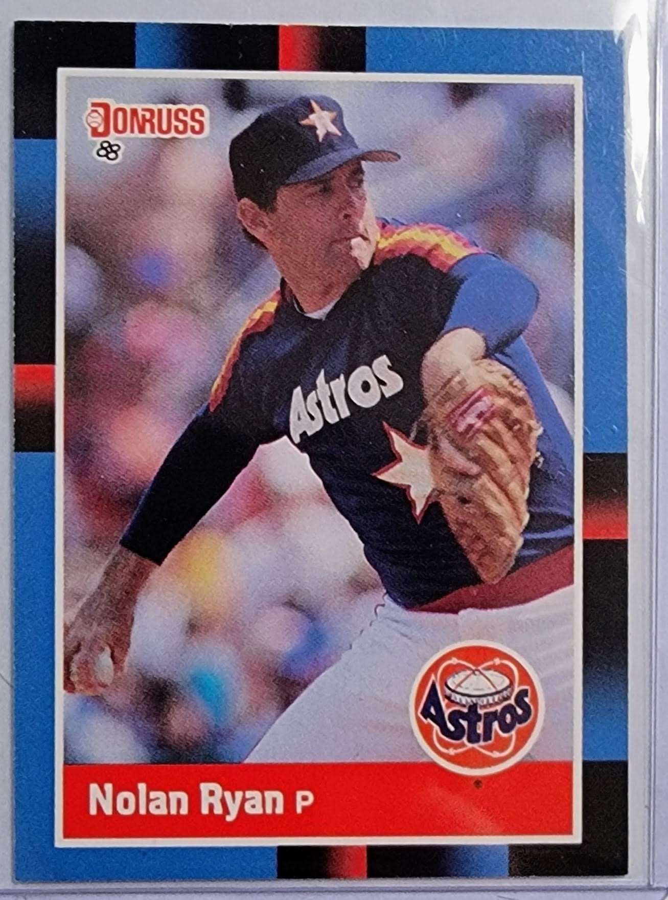 1988 Donruss Nolan Ryan Baseball Card AVM1 simple Xclusive Collectibles   