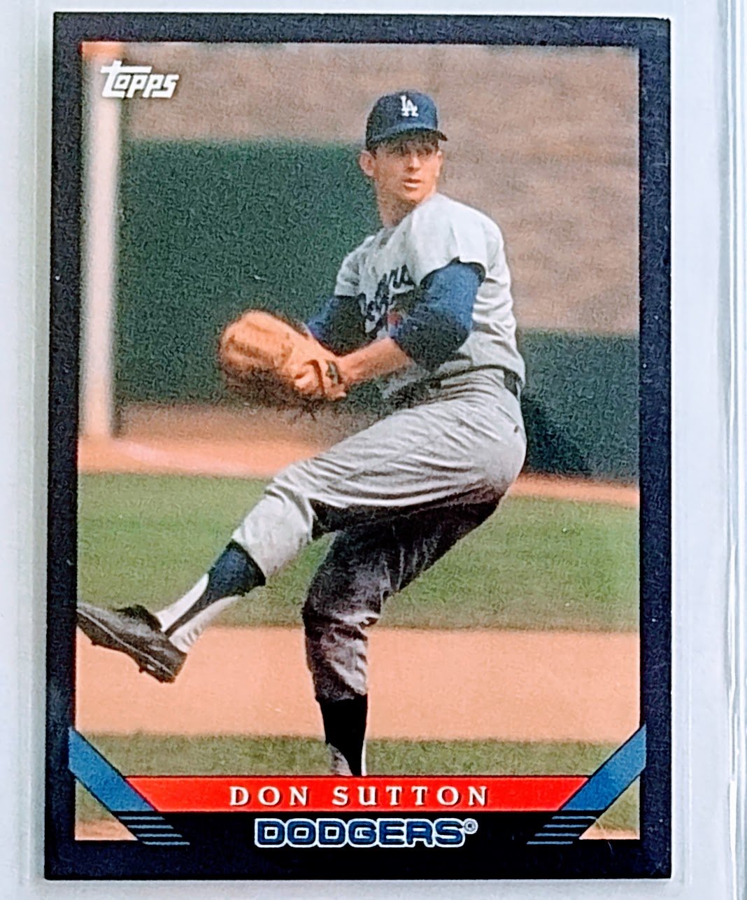 2020 Topps Archive Don Sutton 1993 Black Border Baseball Card TPTV simple Xclusive Collectibles   