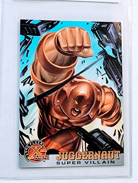 1996 Fleer X-Men Juggernaut Super Villain Marvel Trading Card VG