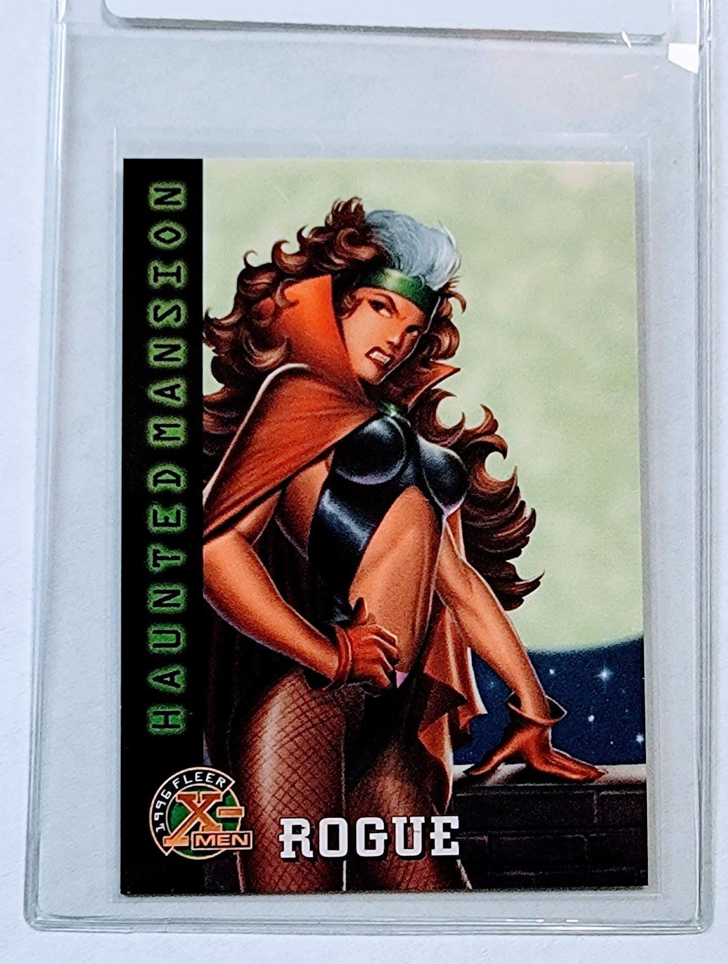 1996 Fleer X-Men Rogue Haunted Mansion Insert Marvel Trading Card VG/NM AVM1 simple Xclusive Collectibles   