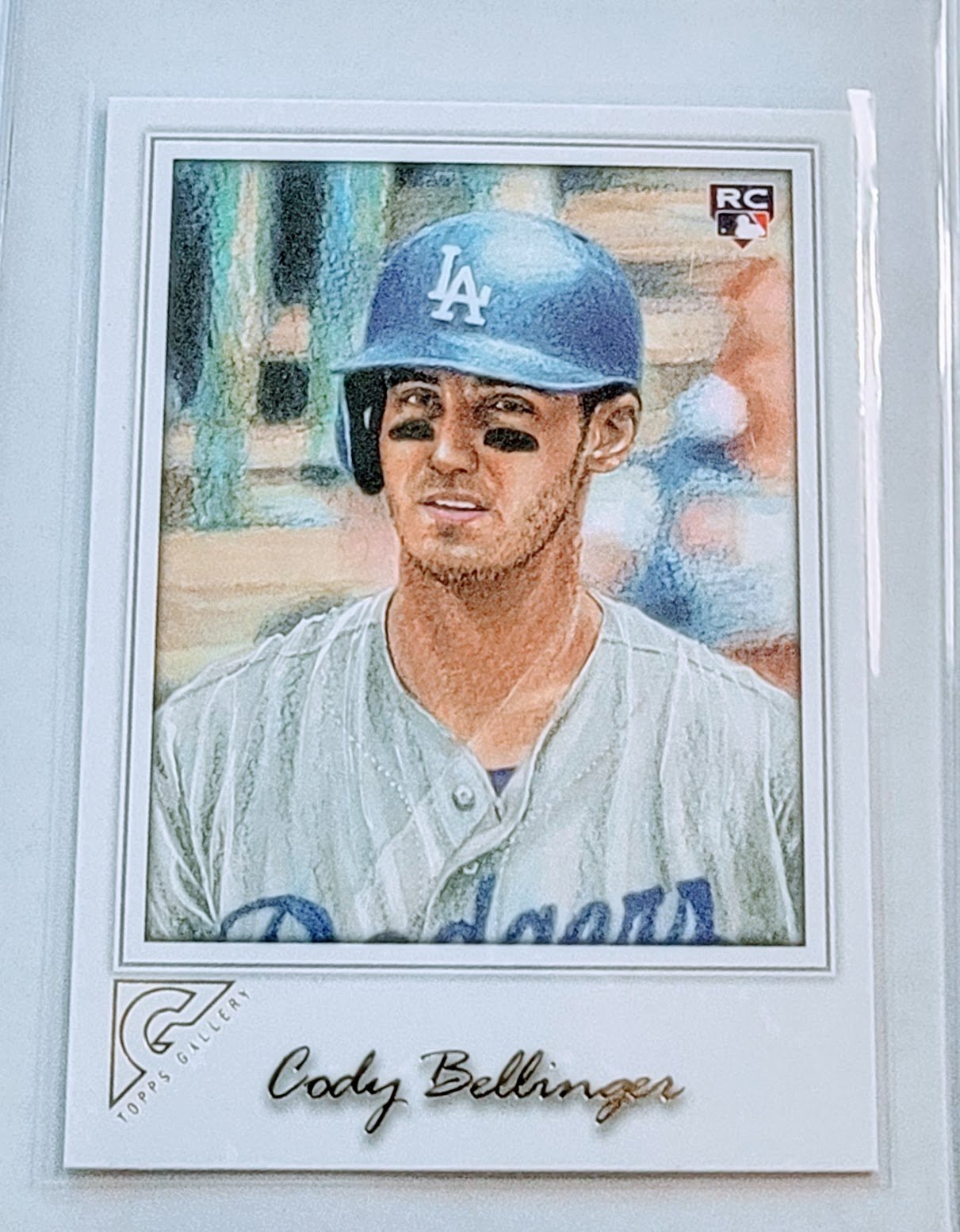 2017 Topps Gallery Cody Bellinger Portrait Rookie Baseball Card TPTV simple Xclusive Collectibles   