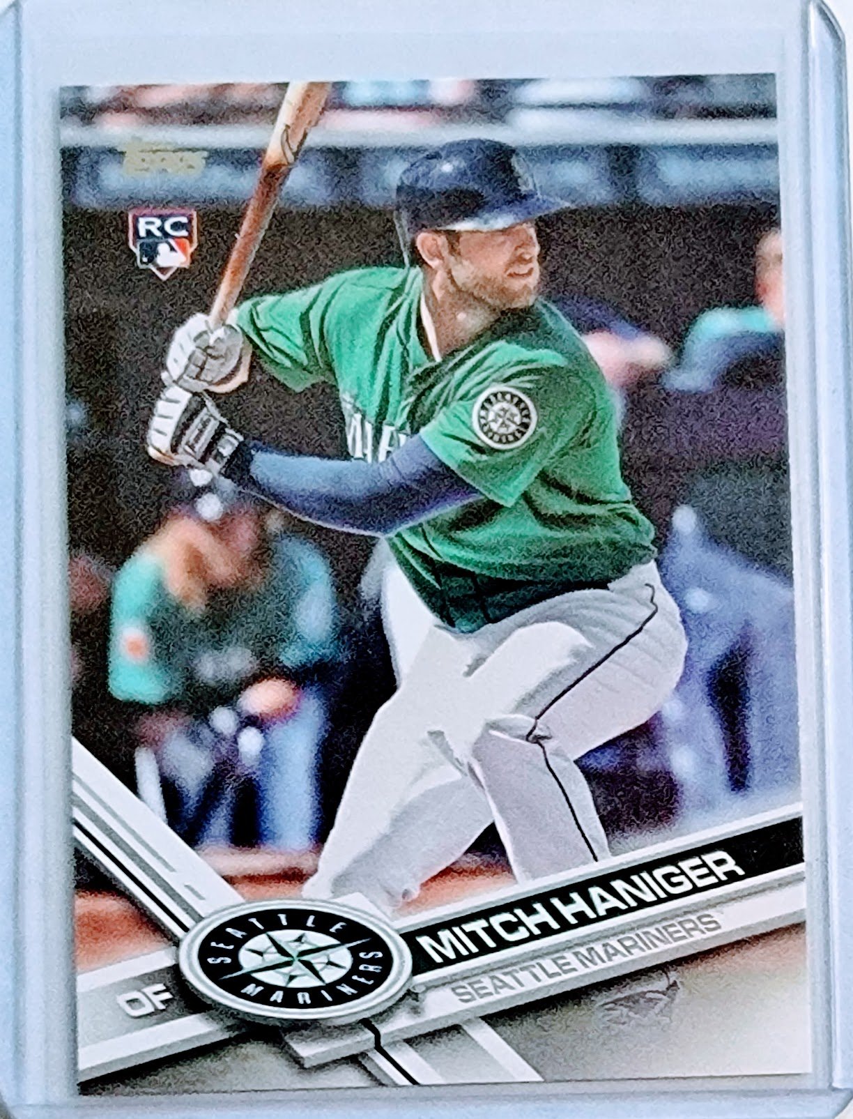 2017 Topps Update Mitch Haniger Rookie Baseball Card TPTV simple Xclusive Collectibles   