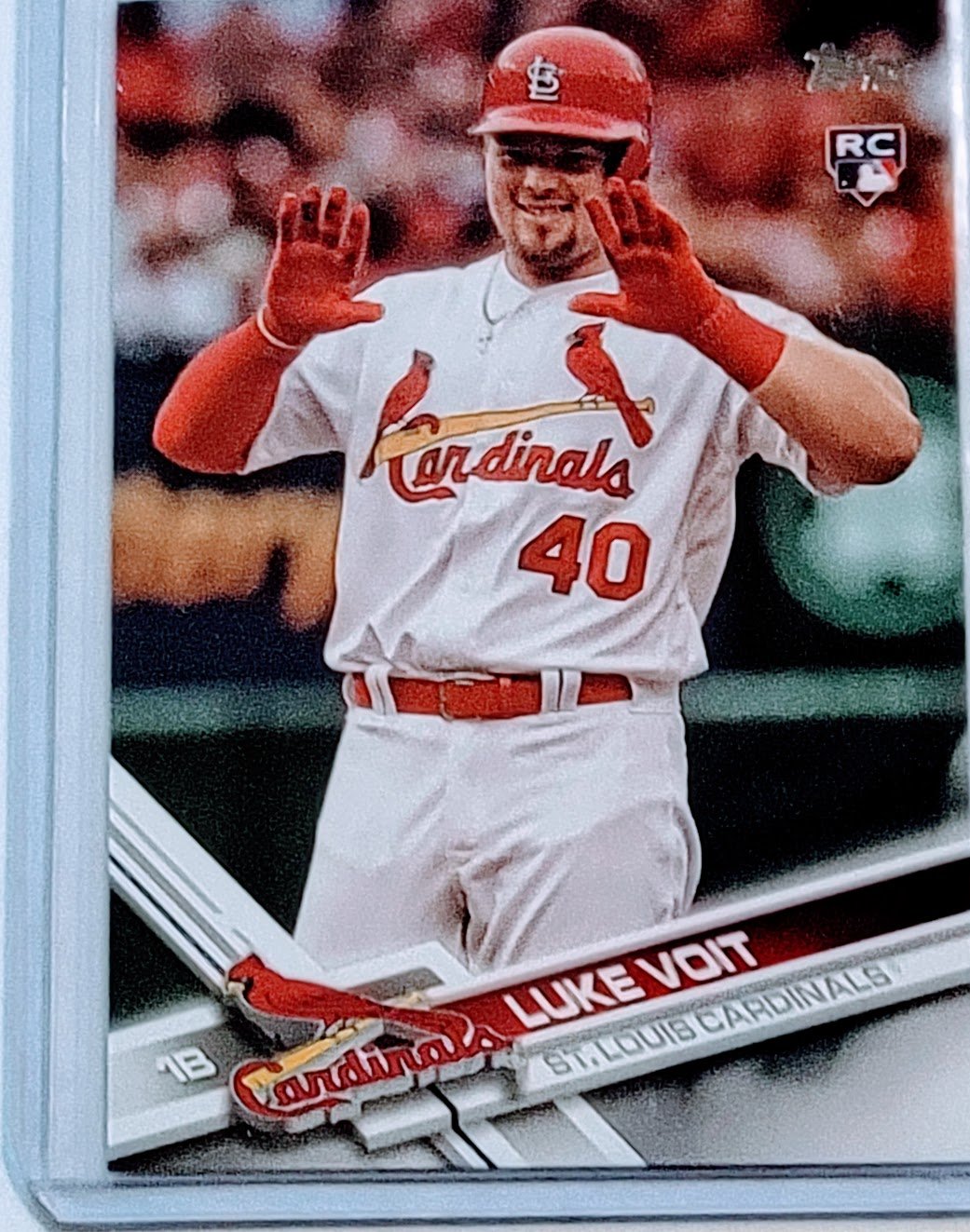 2017 Topps Update Luke Voit Rookie Baseball Card TPTV simple Xclusive Collectibles   