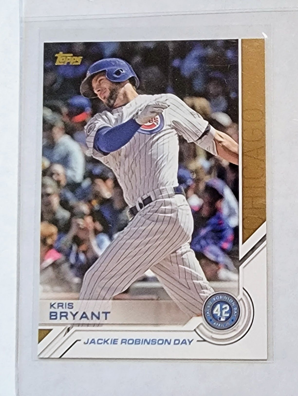 2017 Topps Kris Bryant Jackie Robinson Day Insert Baseball Card TPTV simple Xclusive Collectibles   