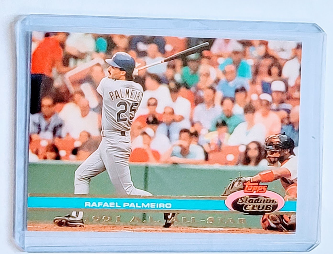 1992 Topps Stadium Club Dome Rafael Palmeiro 1991 All Star MLB Baseball Trading Card TPTV simple Xclusive Collectibles   
