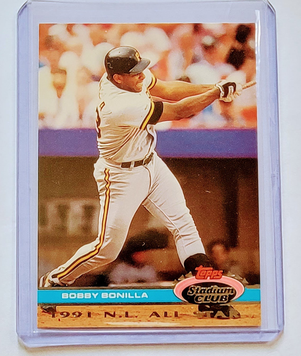 1992 Topps Stadium Club Dome Bobby Bonilla 1991 All Star MLB Baseball Trading Card TPTV simple Xclusive Collectibles   