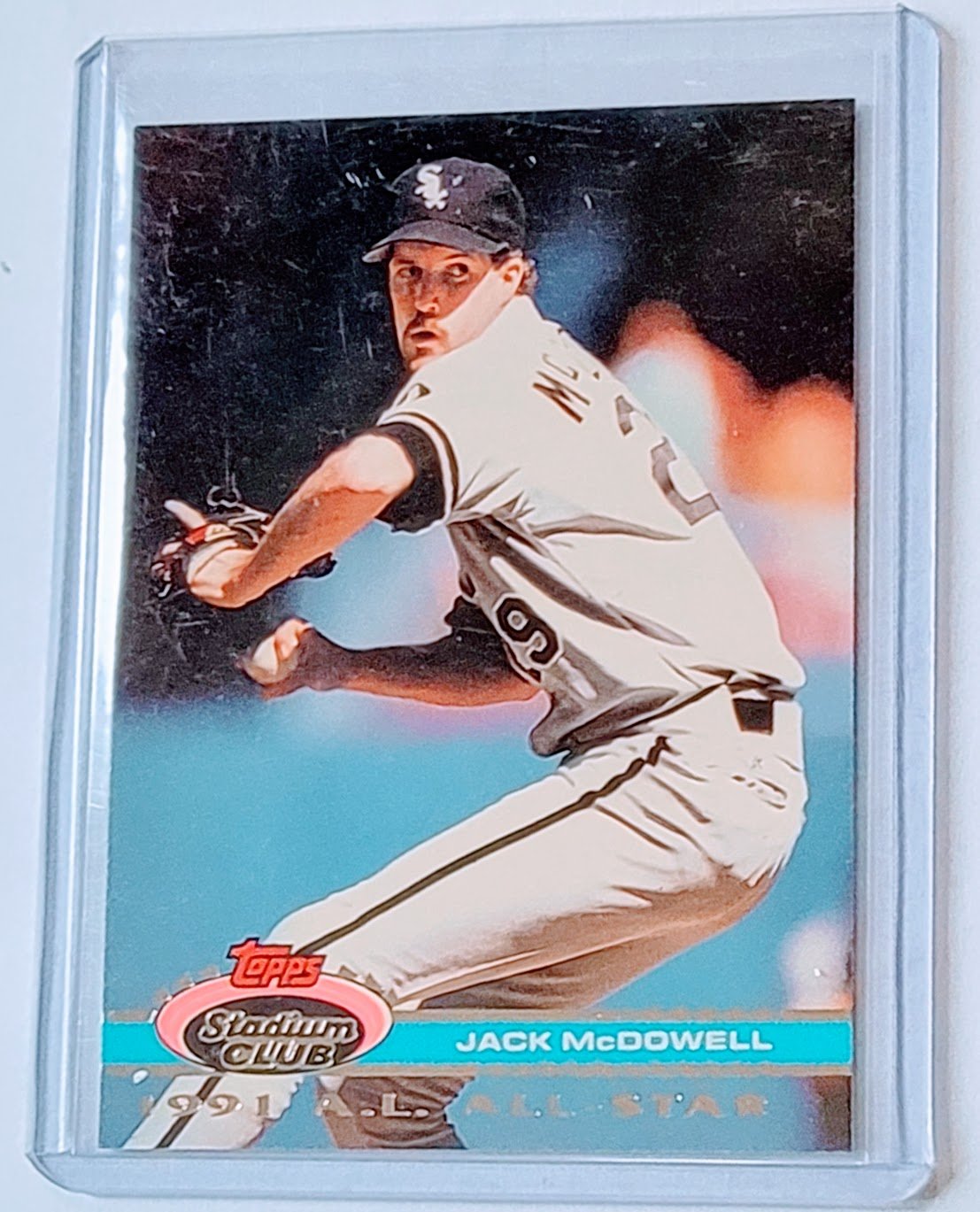 1992 Topps Stadium Club Dome Jack McDowell 1991 All Star MLB Baseball Trading Card TPTV simple Xclusive Collectibles   