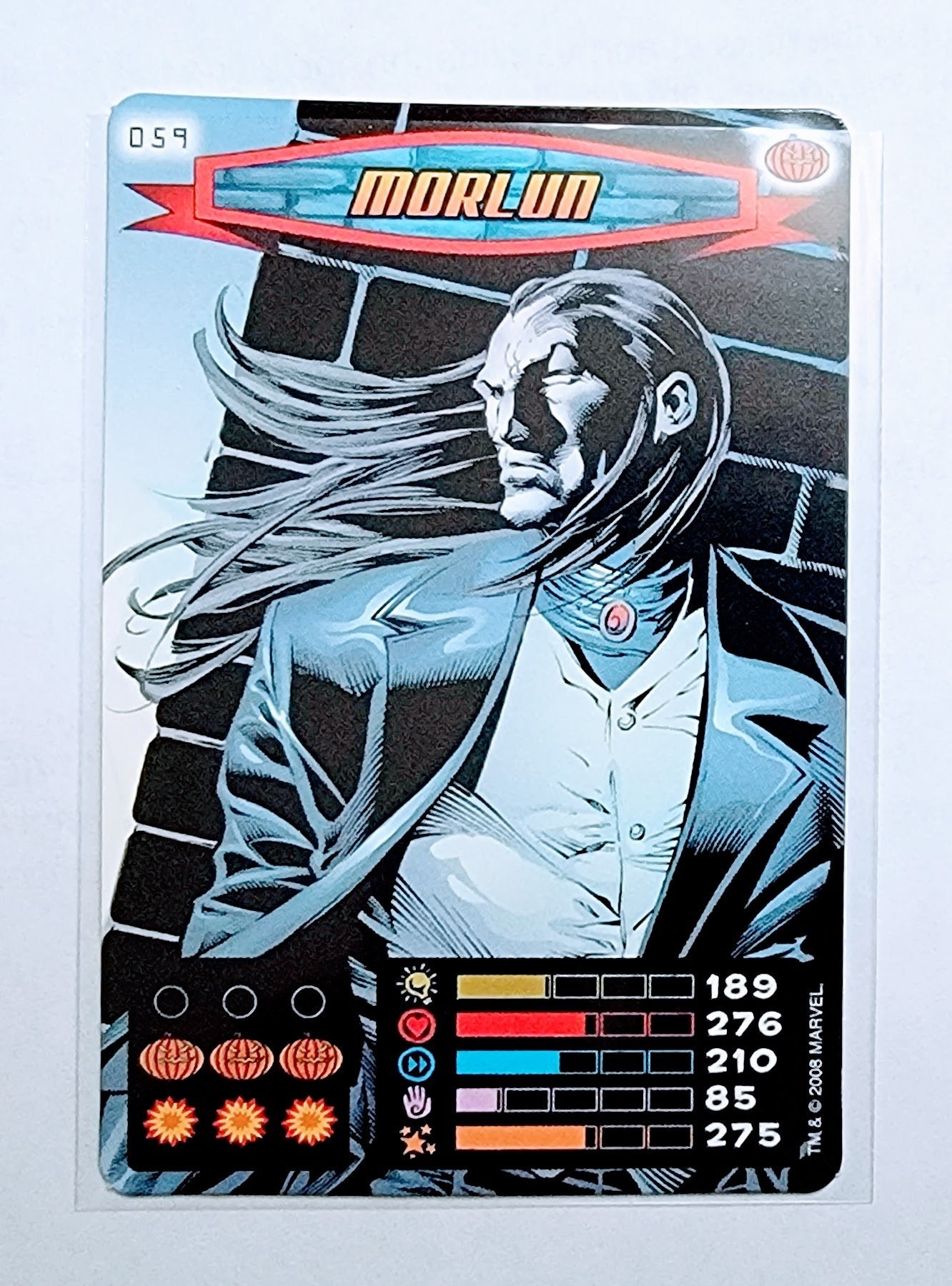 2008 Spiderman Heroes and Villains Morlun #59 Marvel Booster Trading Card UPTI simple Xclusive Collectibles   