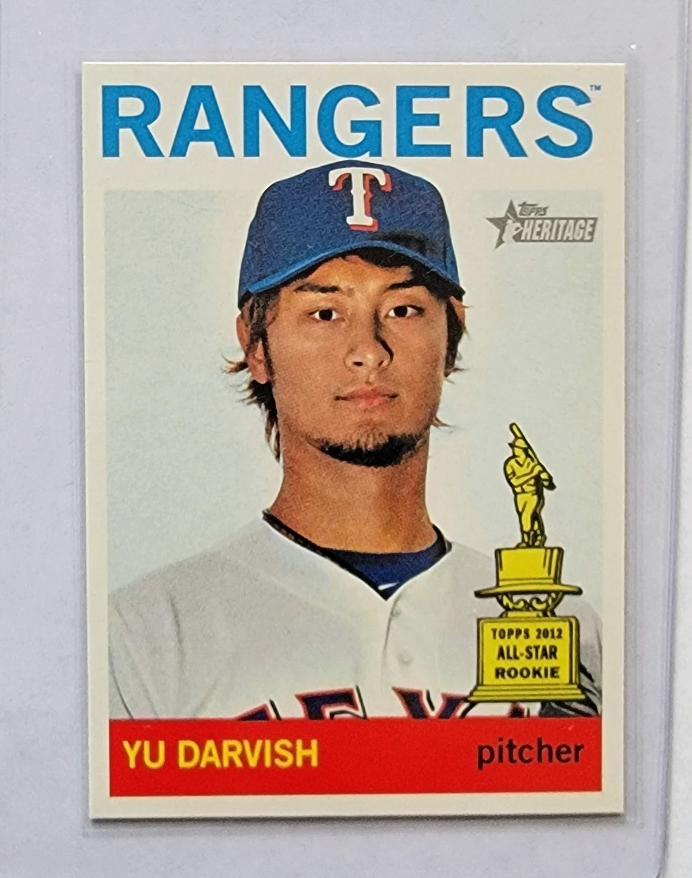2013 Topps Heritage Yu Darvish All Star Rookie Baseball Trading Card TPTV simple Xclusive Collectibles   