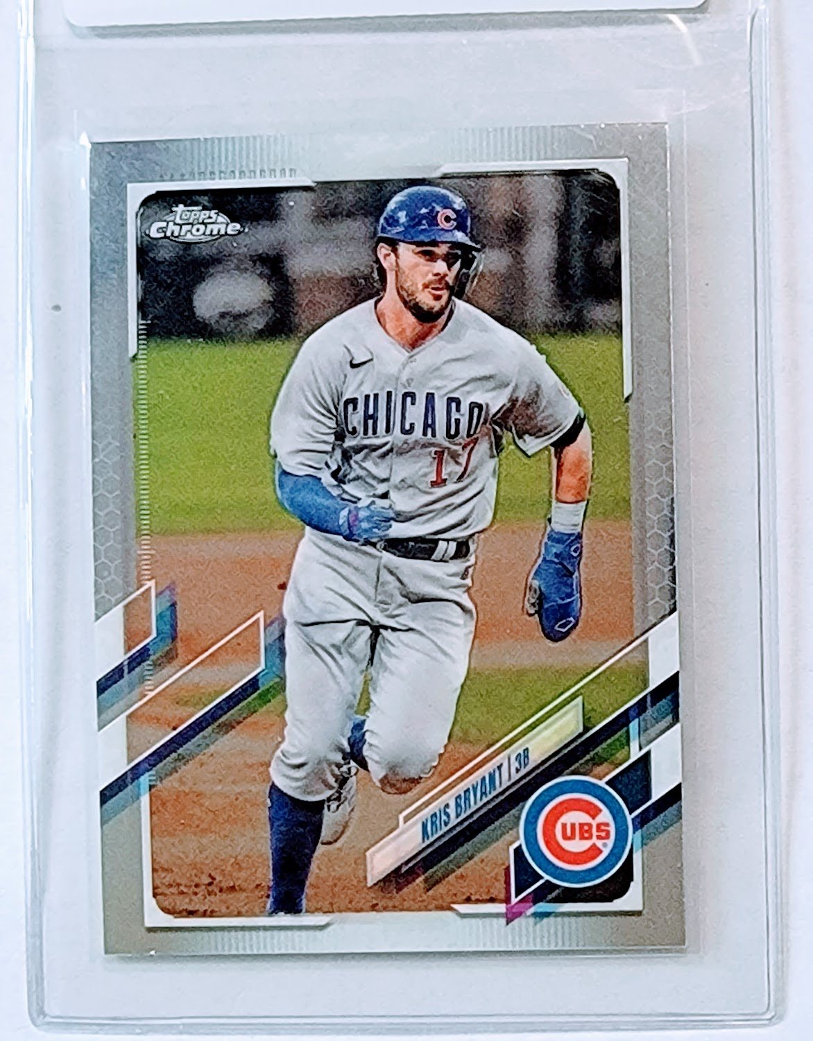 2021 Topps Chrome Kris Bryant Baseball Trading Card TPTV simple Xclusive Collectibles   