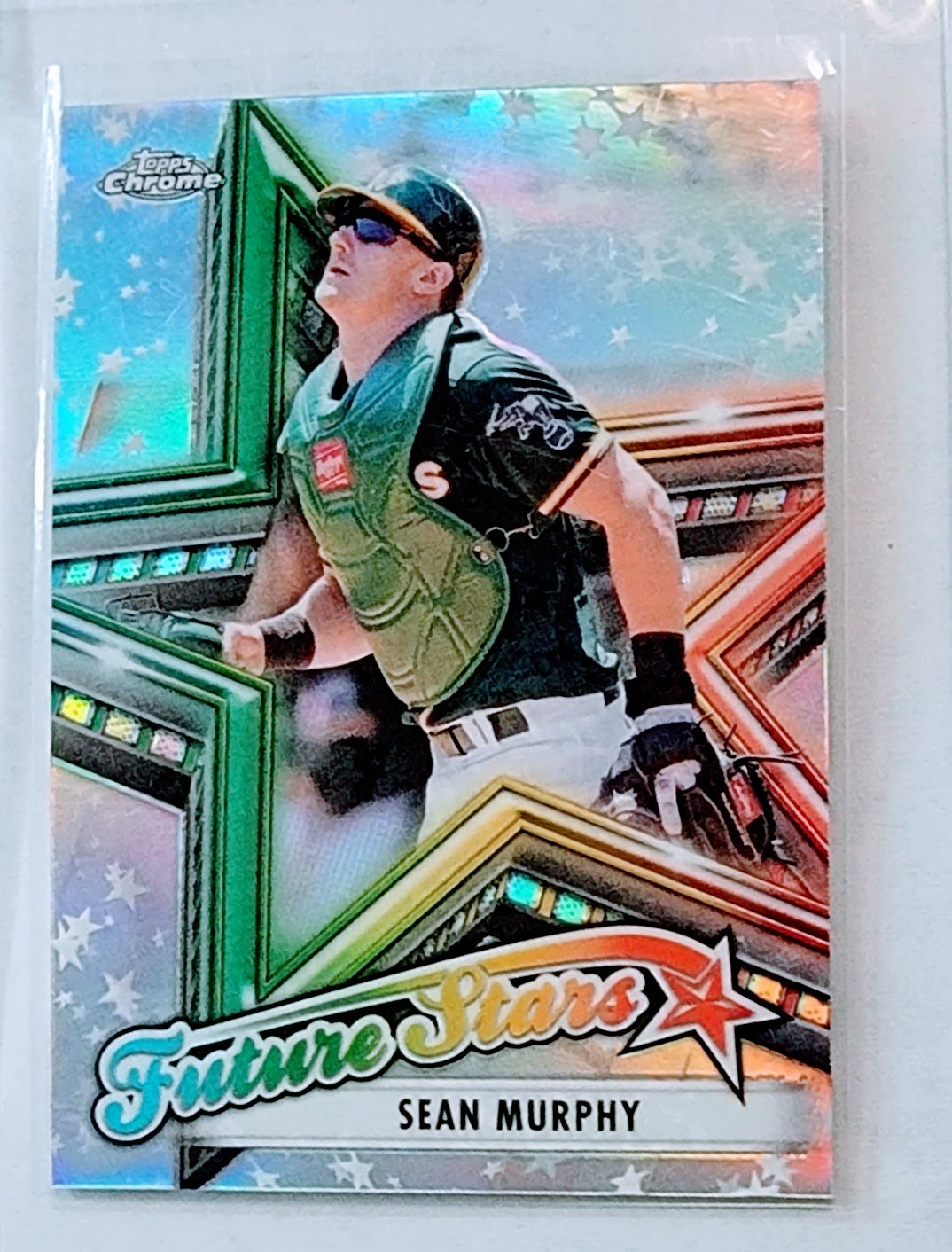 2021 Topps Chrome Sean Murphy Future Stars Refractor Baseball Trading Card TPTV simple Xclusive Collectibles   