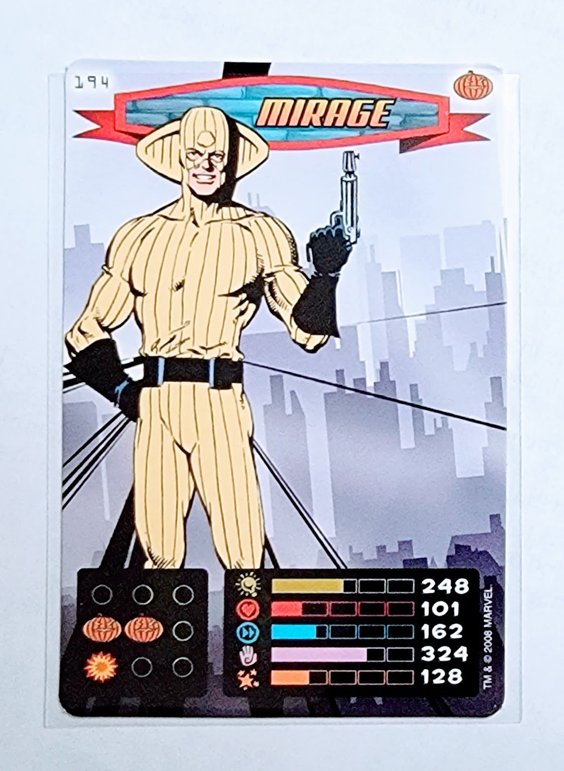 2008 Spiderman Heroes and Villains Mirage #194 Marvel Booster Trading Card UPTI simple Xclusive Collectibles   