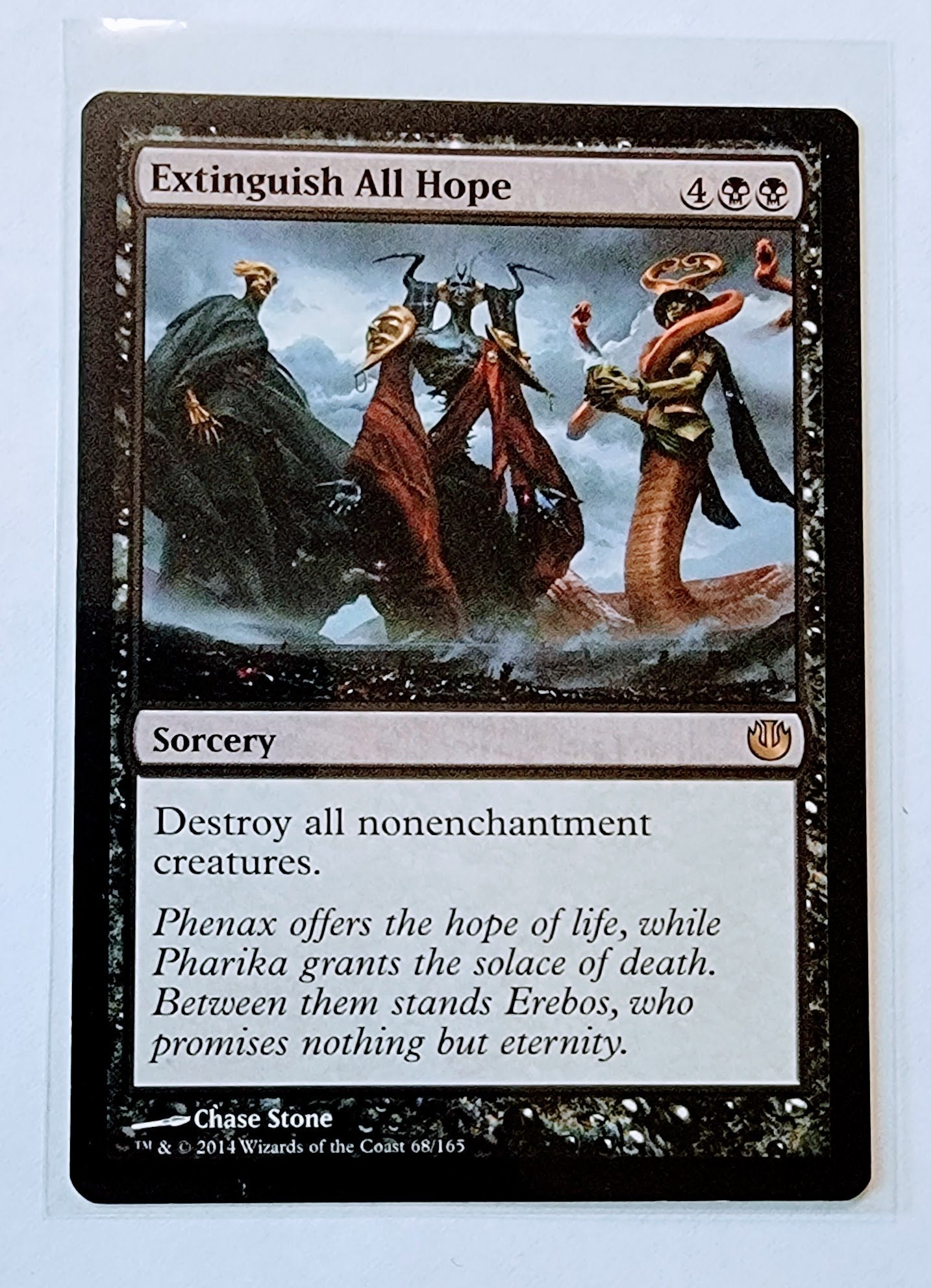 2014 Wizards of the Coast Magic: The Gathering - Extinguish All Hope Booster Card MCSC1 simple Xclusive Collectibles   
