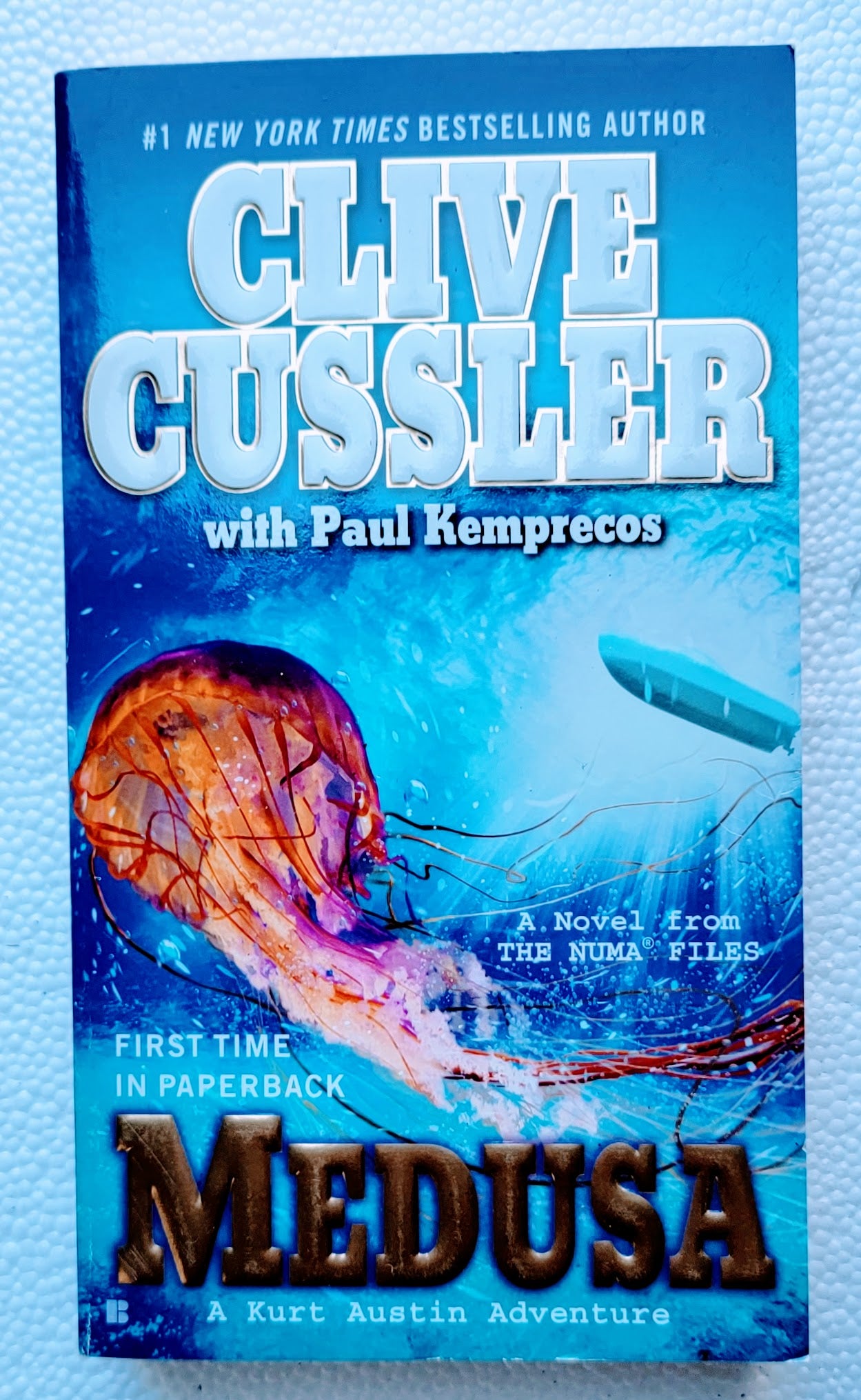 Medusa Book by Clive Cussler: Dive into Adventure and Intrigue  Xclusive Collectibles   