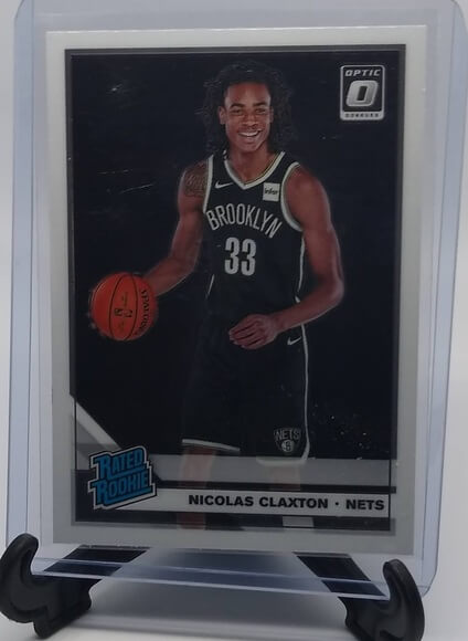 2019-20 Donruss Optic Basketball Nicolas Claxton Rated Rookie Card simple Xclusive Collectibles   